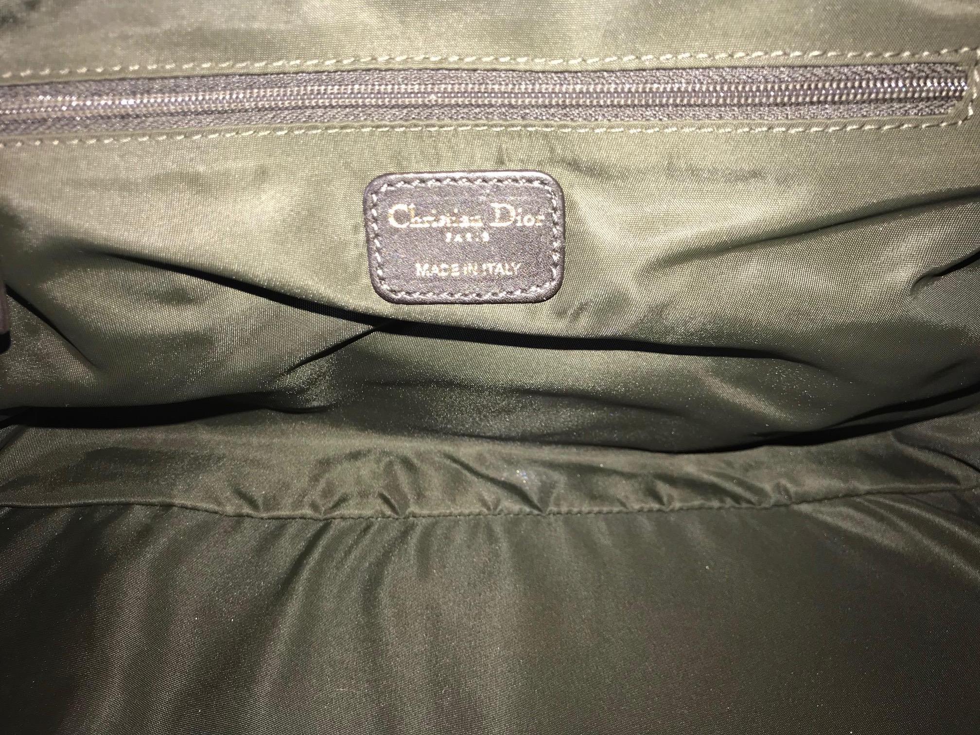 Christian Dior Satin Cannage Doctor Bag For Sale 6