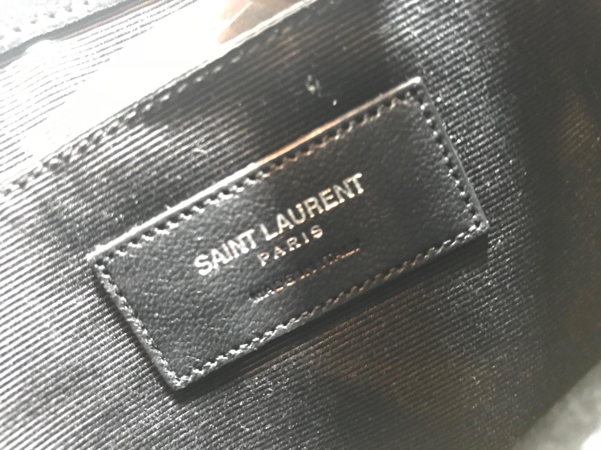 Yves Saint Laurent Suede Crossbody Bag For Sale 4