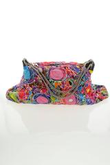 CHANEL Multicolor Quilted Satin Kaleidoscope Large Tote Bag