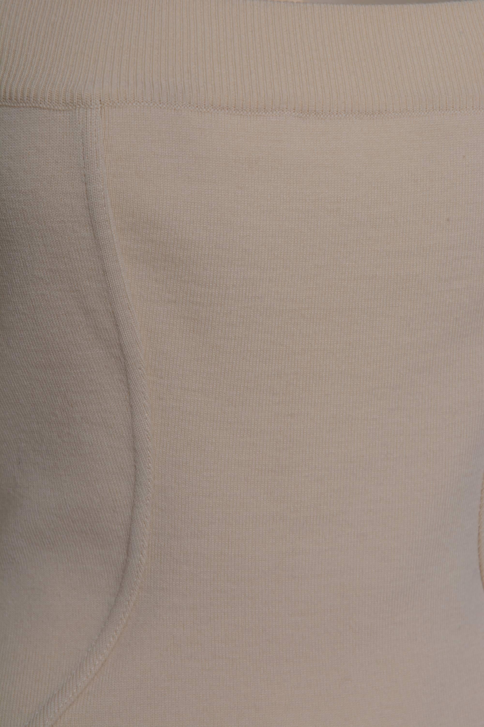 Alaia Nude Sweater Off-the-Shoulder Dress In Excellent Condition In Milan, Italy