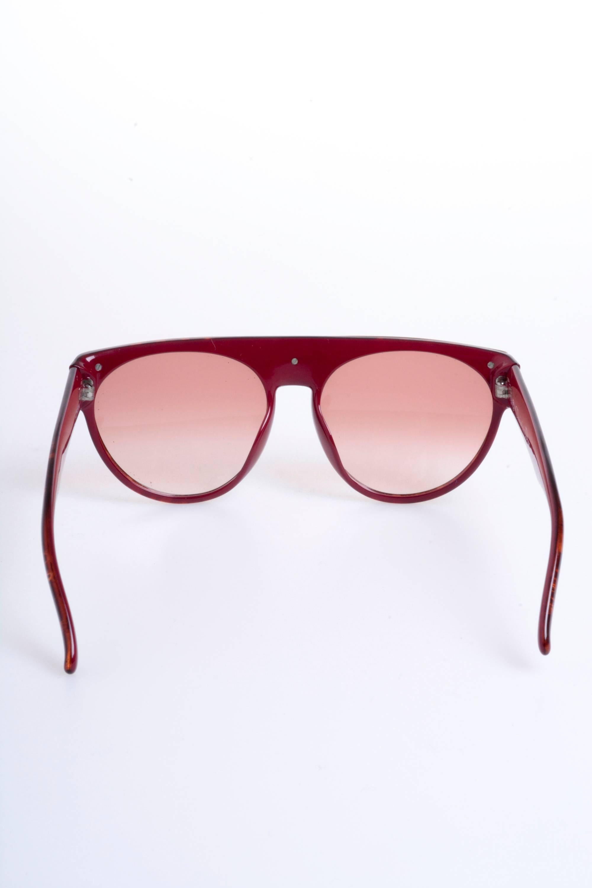 Beige 1980s Christian Dior Sunglasses For Sale