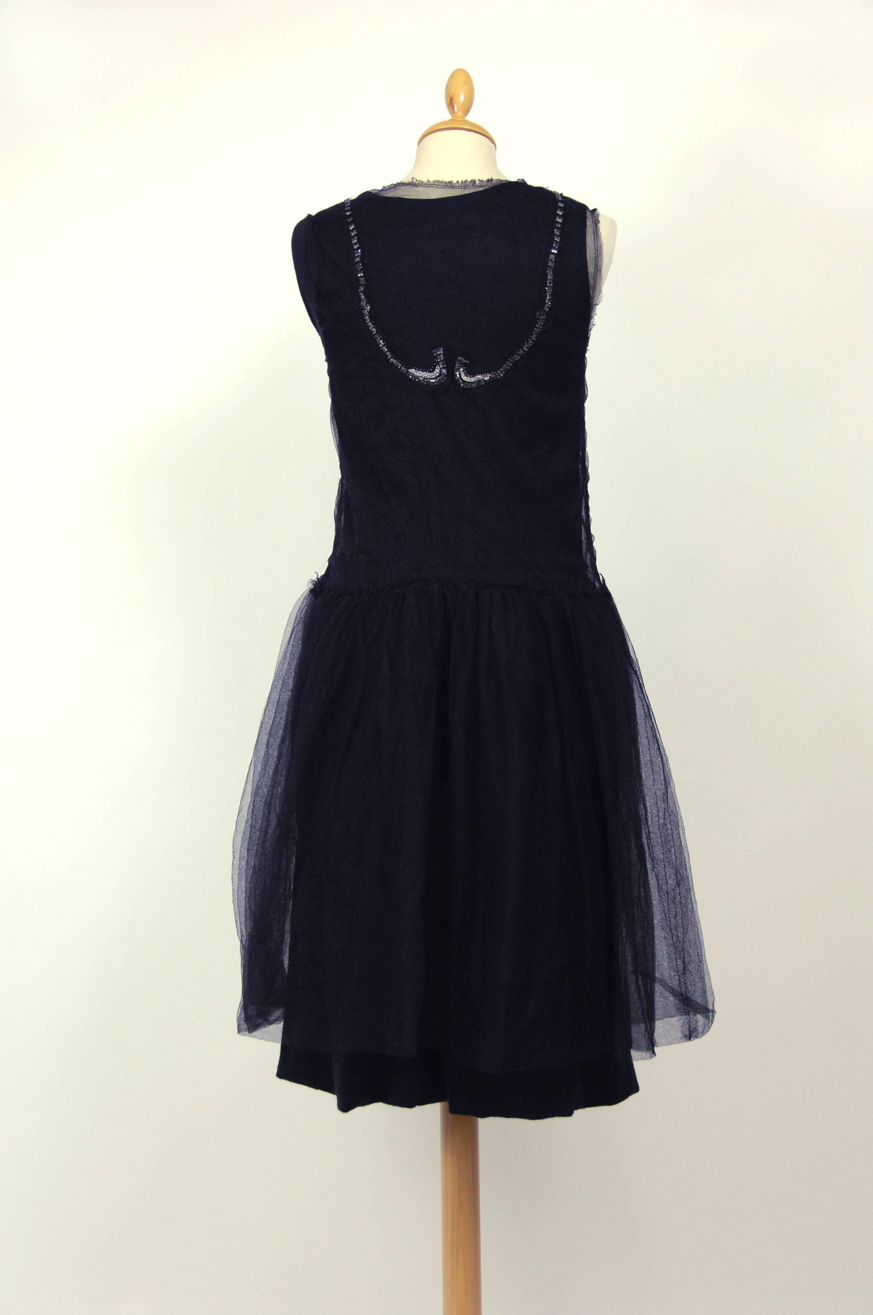 Women's Lanvin Black Evening Dress For Sale