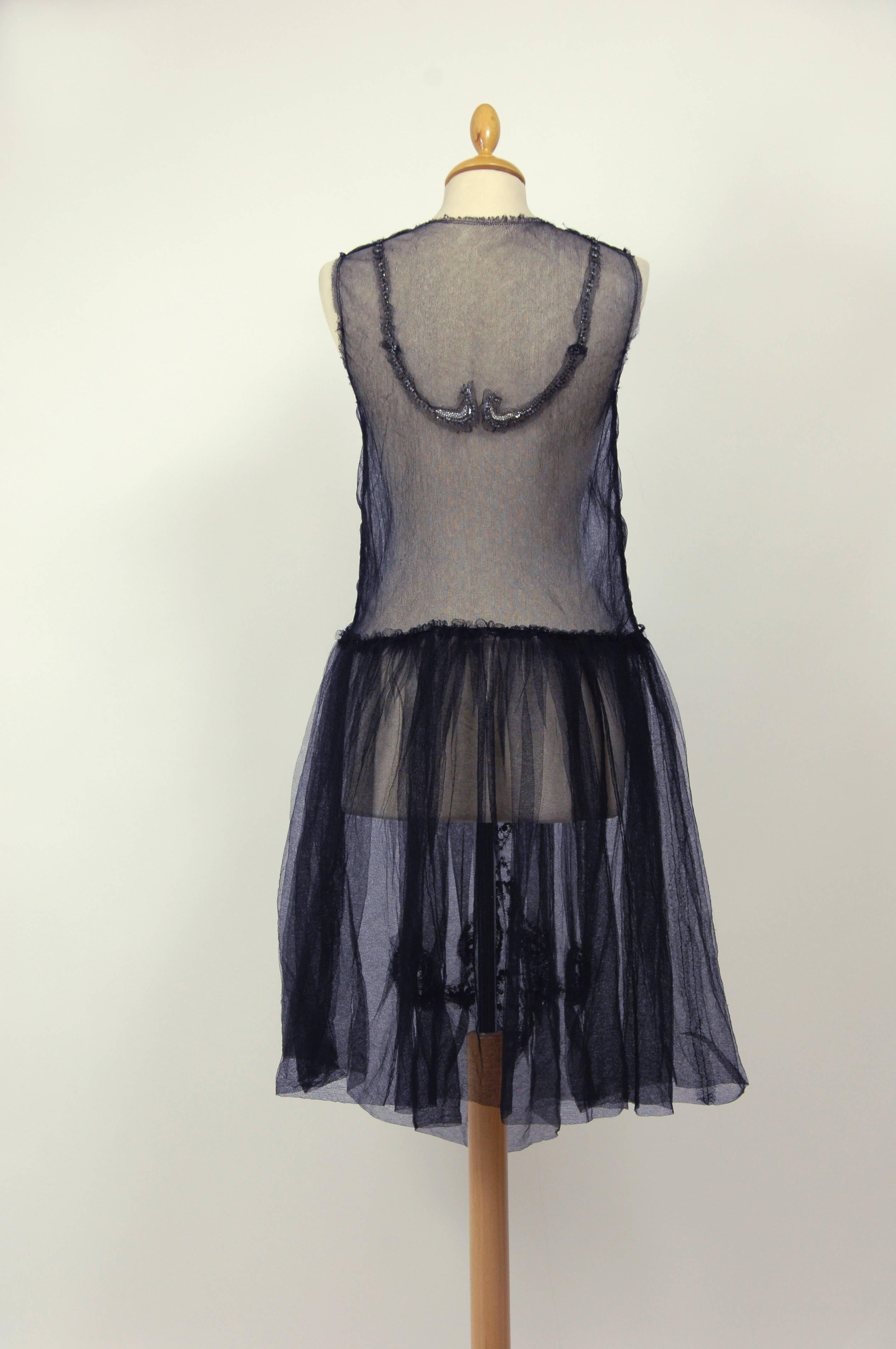 Lanvin Black Evening Dress For Sale 5