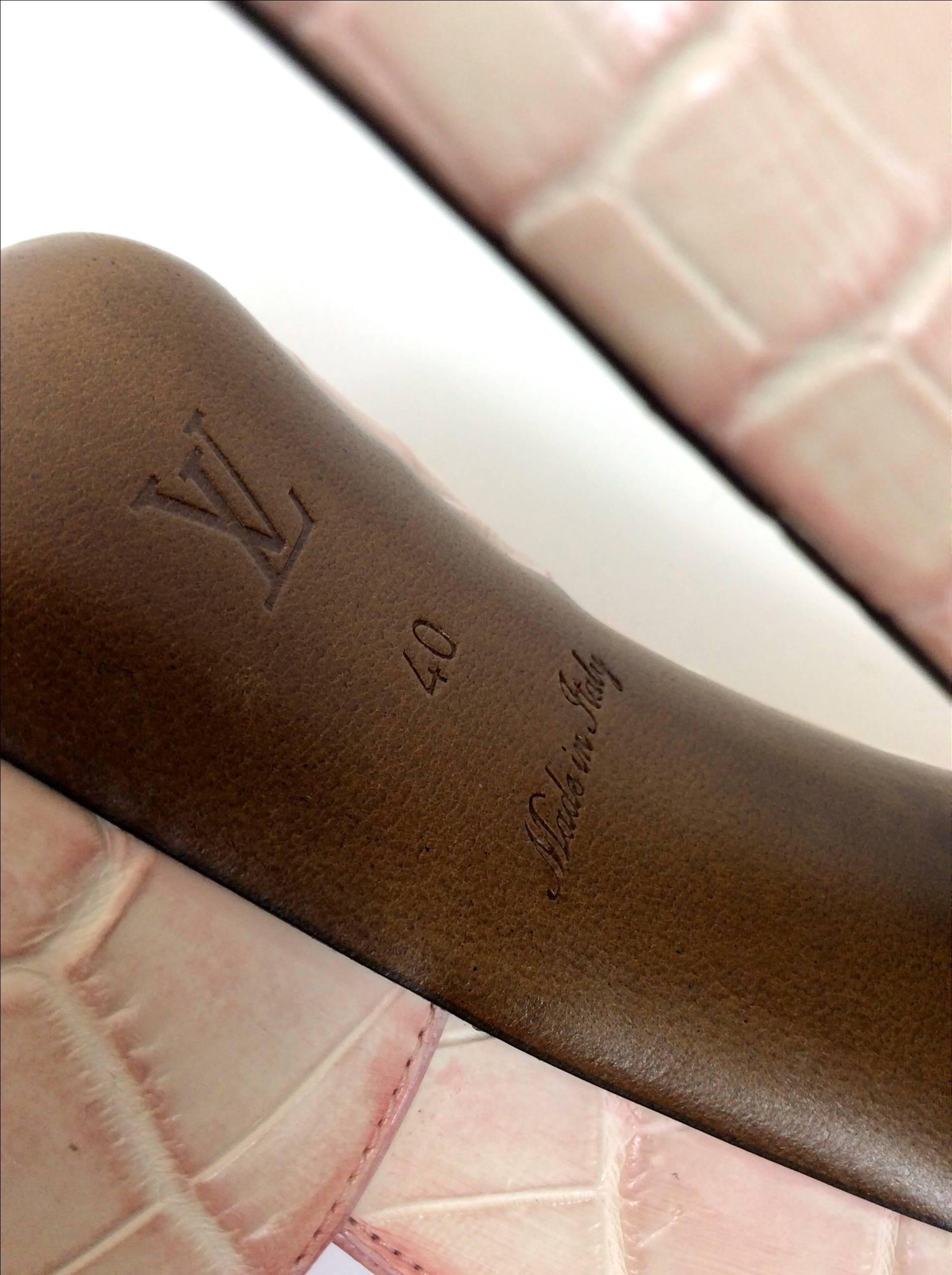 Louis Vuitton Leather Pumps Shoes For Sale 1