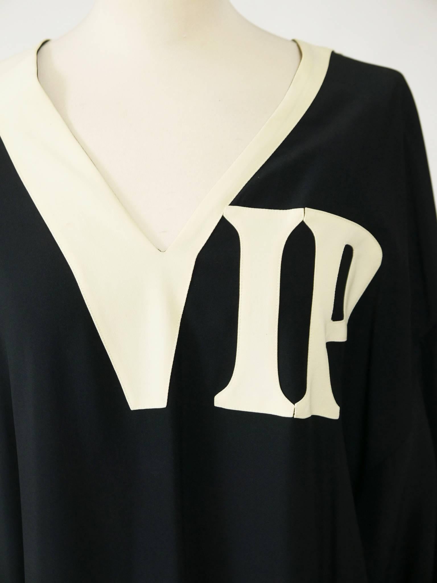 1990s MOSCHINO Couture VIP Football Jersey Blouse 1