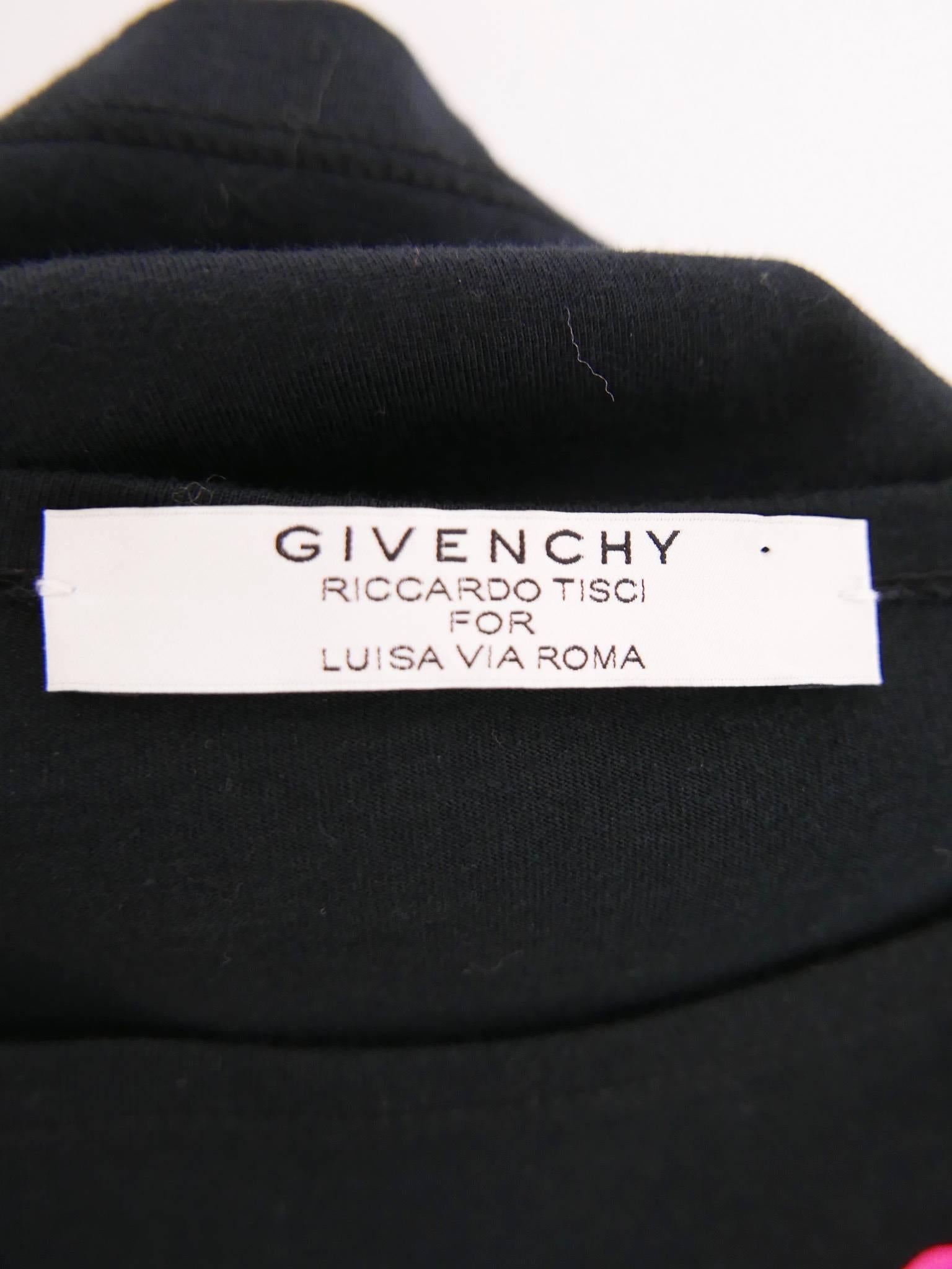 GIVENCHY by Riccardo Tisci Printed Oversize T-Shirt 1