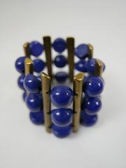 1980s GIANNI VERSACE Boules Brass Bracelet by Ugo Correani