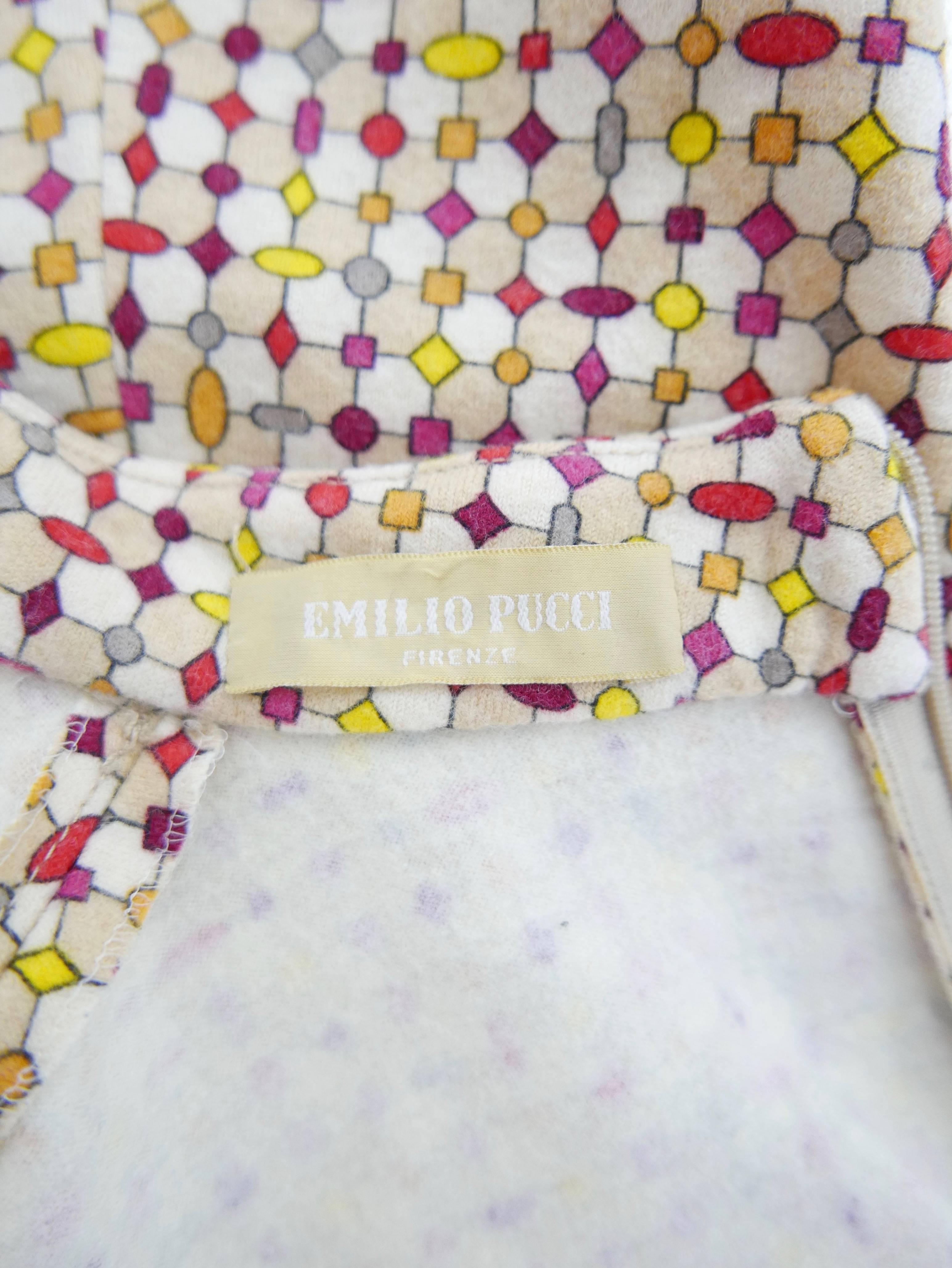 EMILIO PUCCI Wool Mini Mod Dress 3