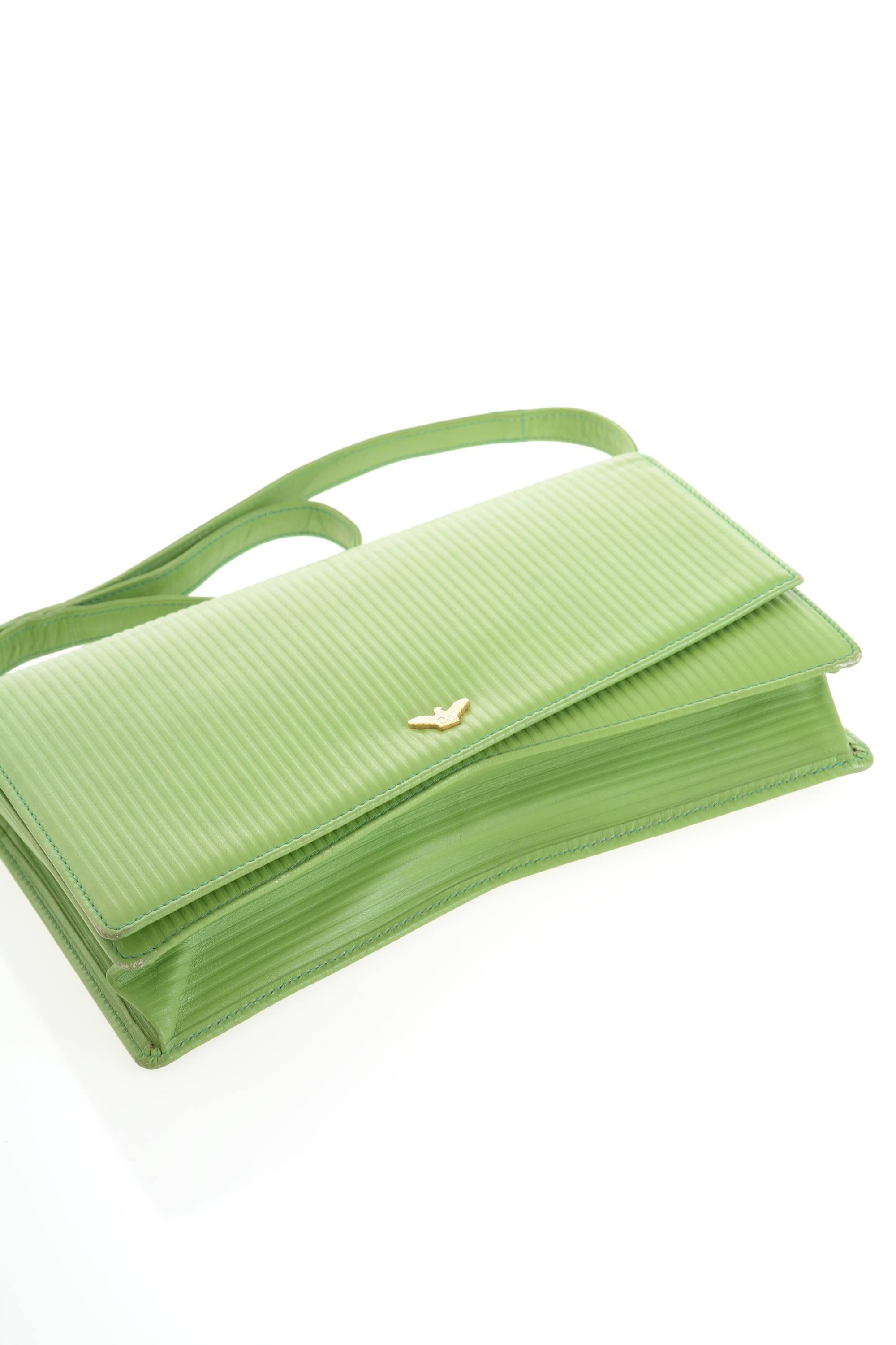 1990s GIORGIO ARMANI by Valextra Shouder Clutch Bag In Good Condition In Milan, Italy
