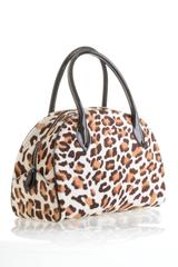 Alaia Pony Hair Leopard Print Tote Bag