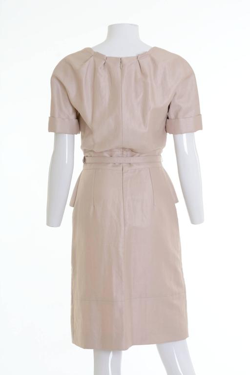 CHRISTIAN LACROIX Powder Pink Structure Cocktail Dress at 1stDibs