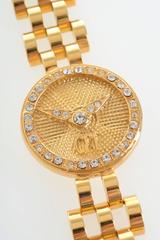 1990s GIANFRANCO FERRE' Chain Faux Watch Bracelet
