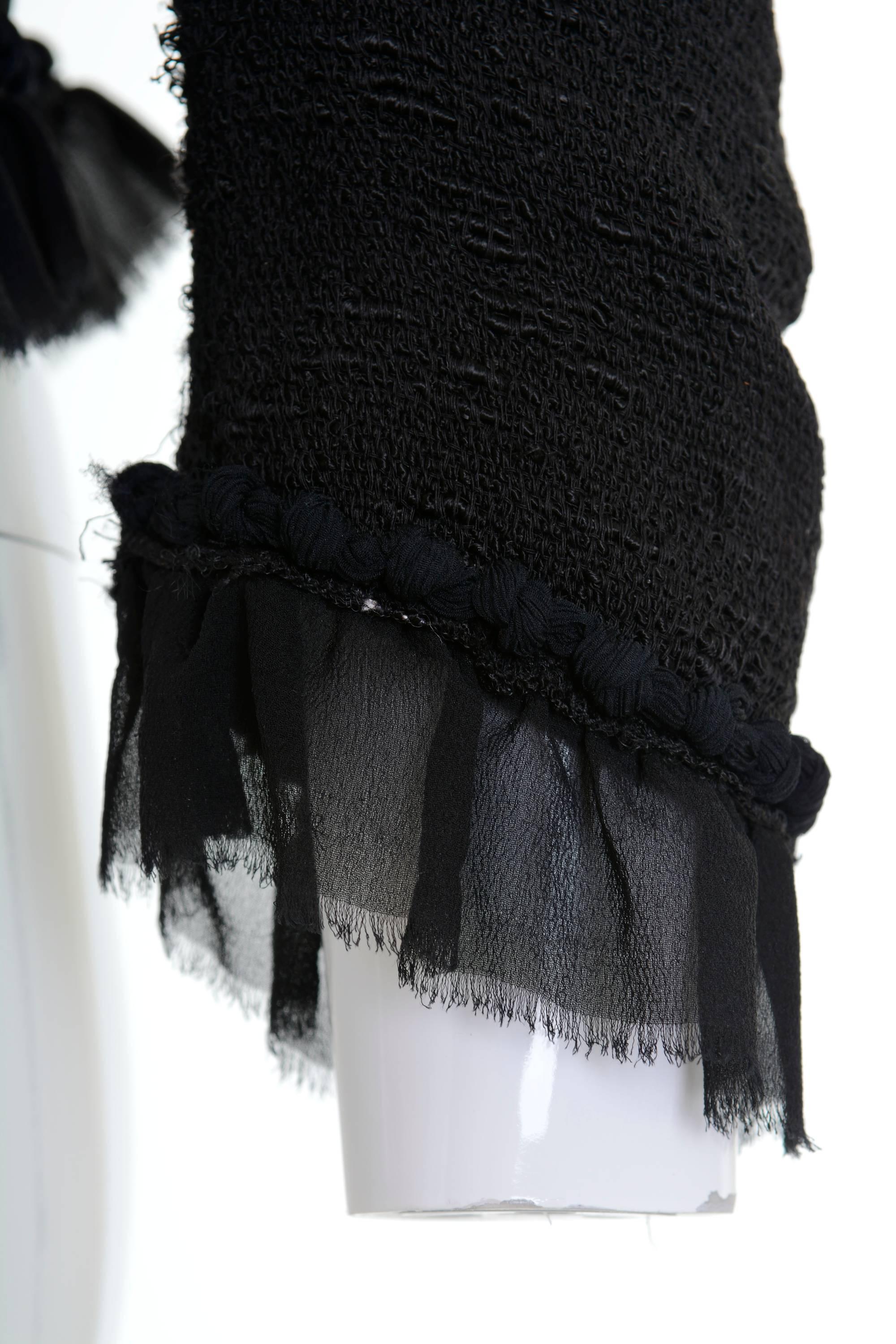 MOSCHINO Black Embroidery Jacket 4