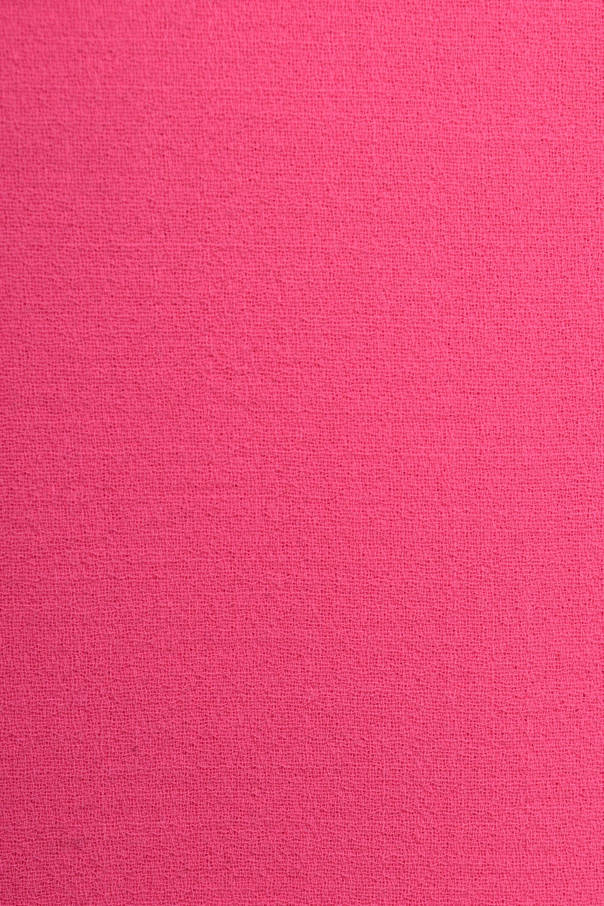 Women's 1960s PIERRE CARDIN Boutique Shocking Pink Mod Dress For Sale