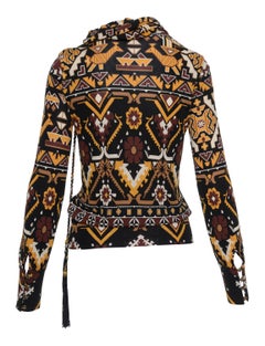 GUCCI Boho Printed Blouse Shirt