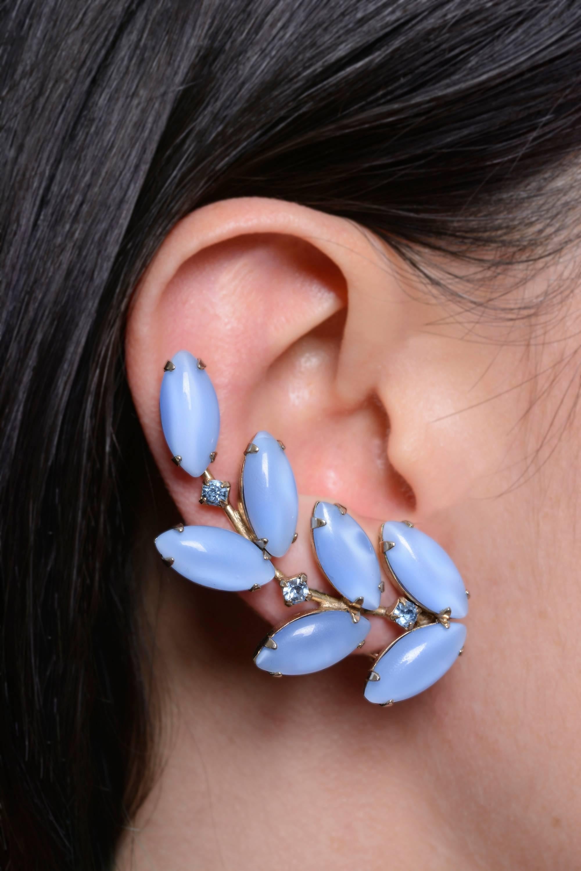 Women's 1950s Clip-on Ear cuff Earring 