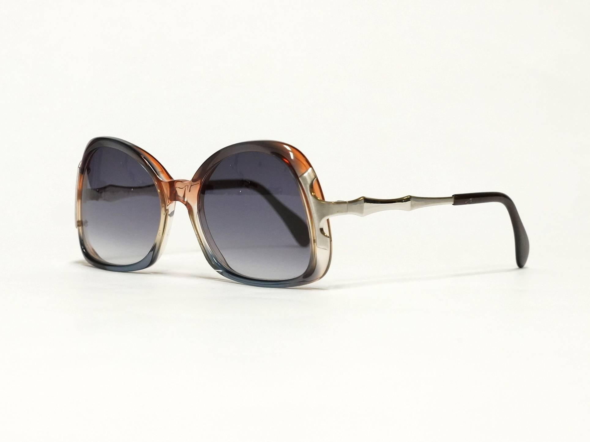Gray 1980s Metzler Sunglasses For Sale