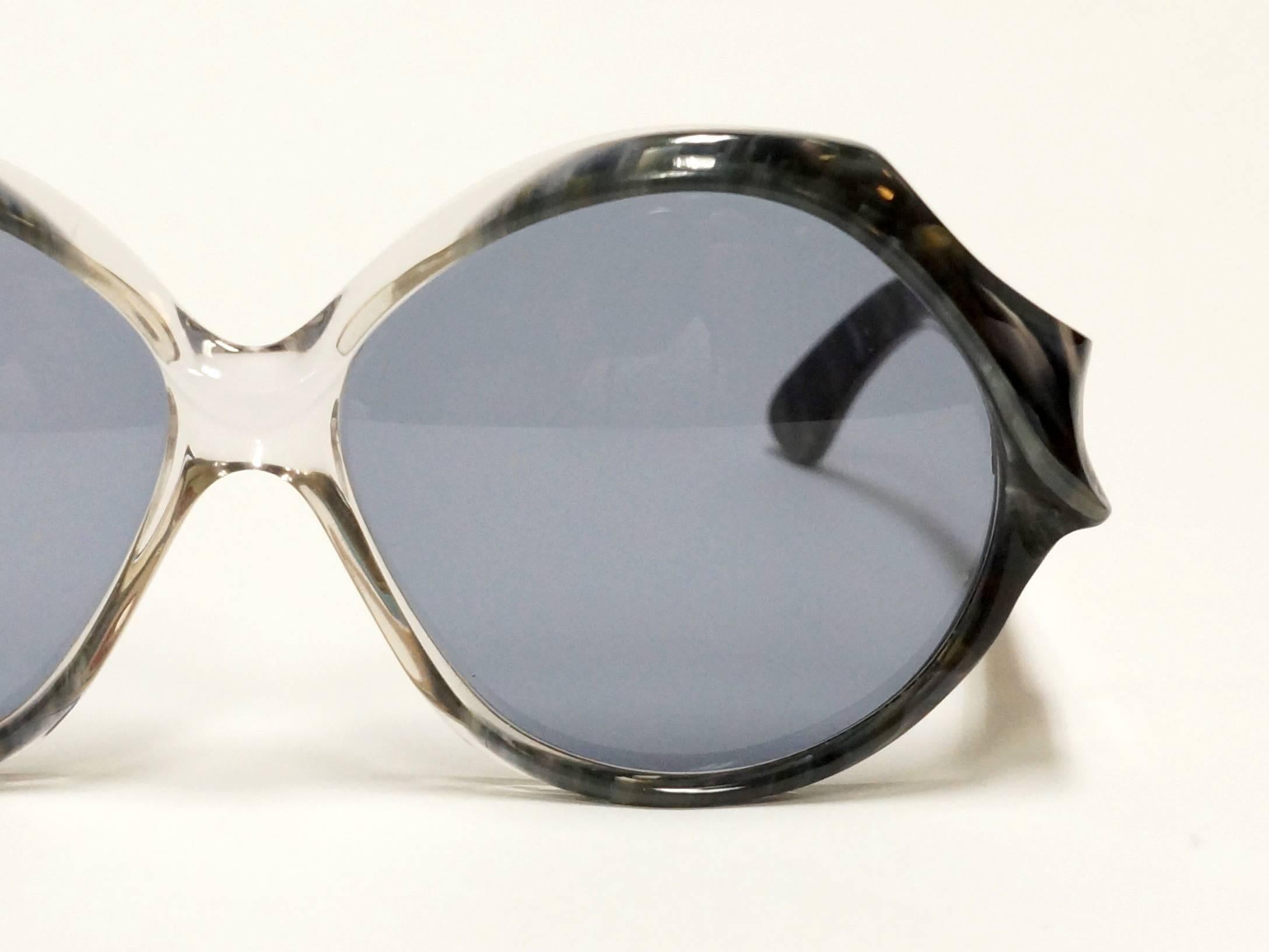 Women's 70s French Vintage Sunglasses by Jacques Fath - model Esterel/7  For Sale