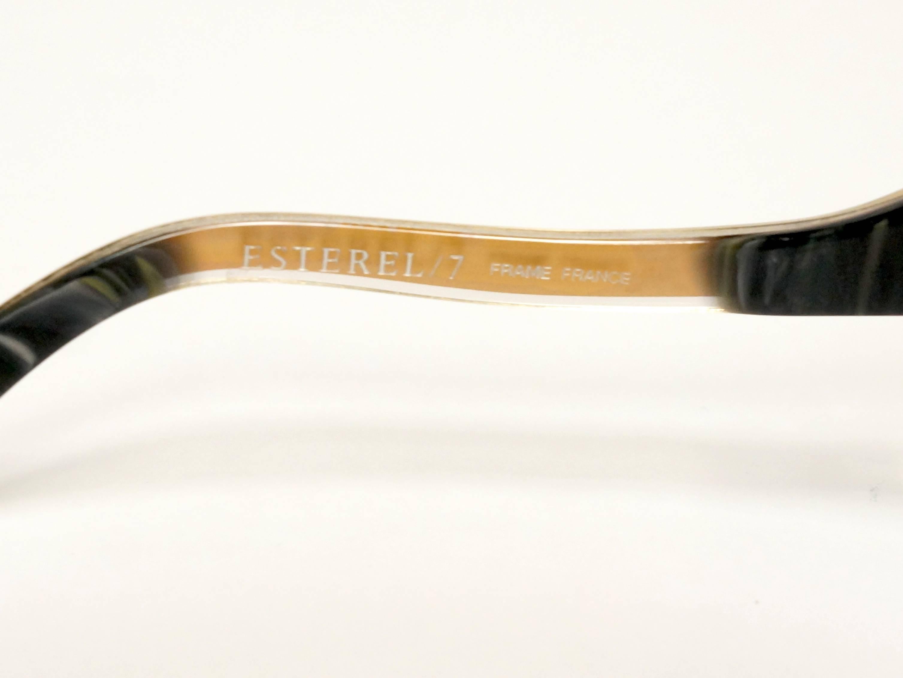 70s French Vintage Sunglasses by Jacques Fath - model Esterel/7  For Sale 3