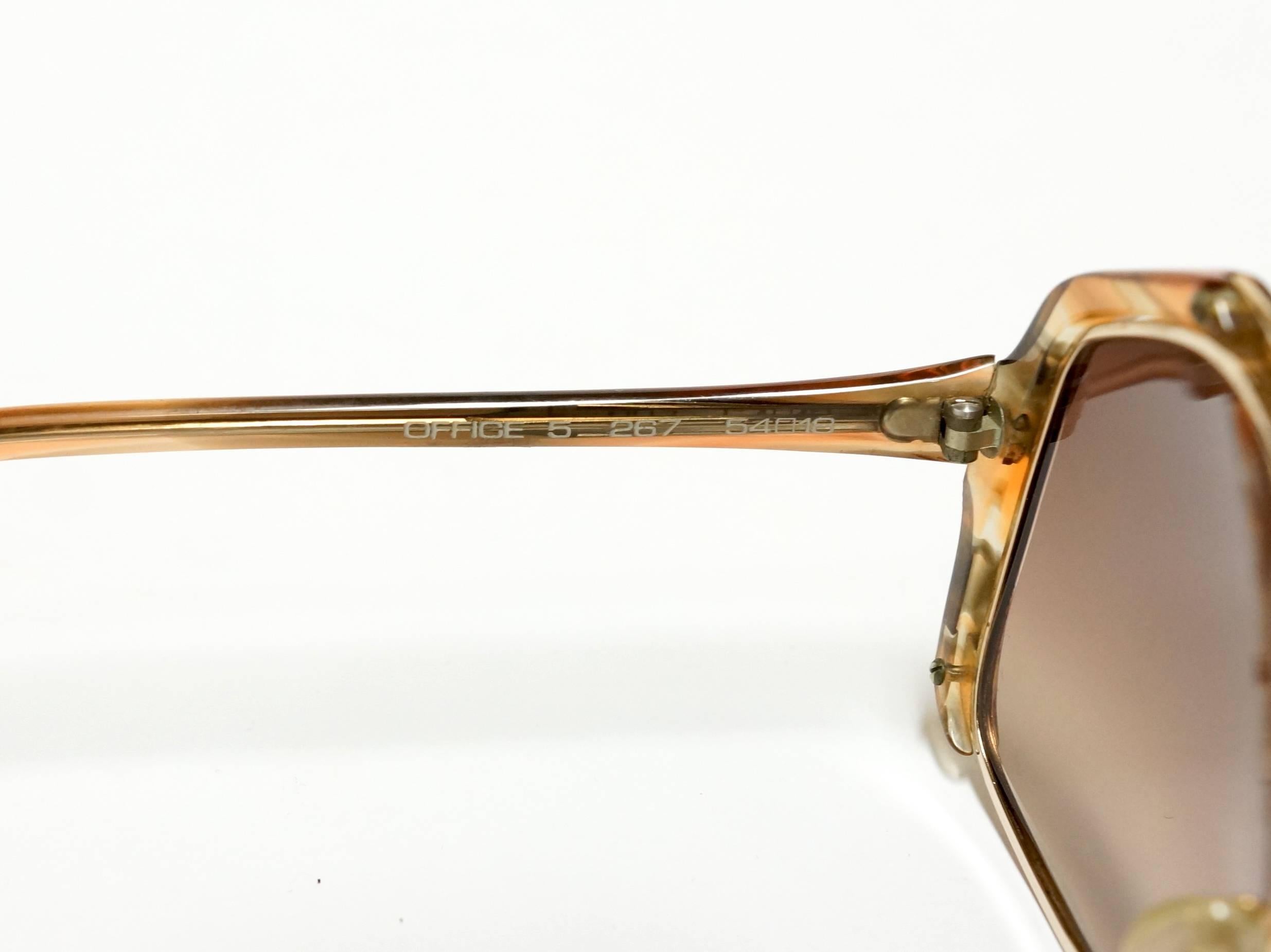 1970s Neostyle Vintage Sunglasses - Model Office 5  For Sale 1