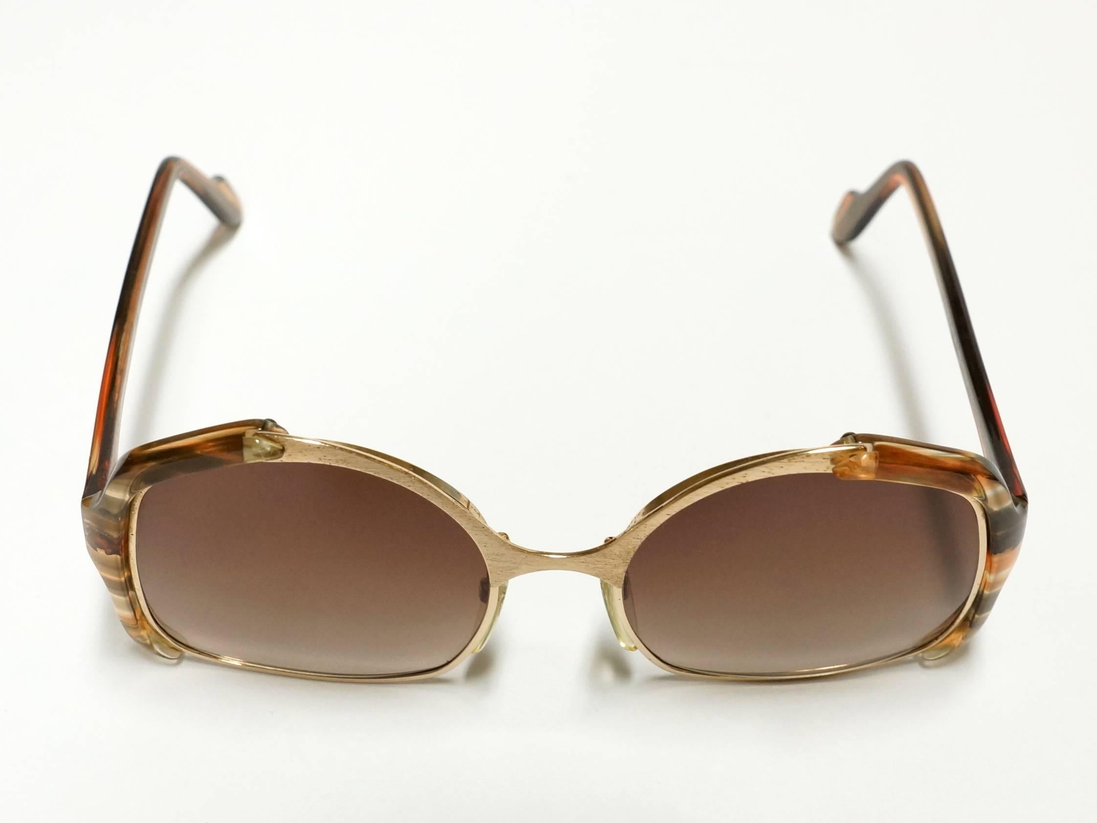 1970s Neostyle Vintage Sunglasses - Model Office 5  For Sale 3