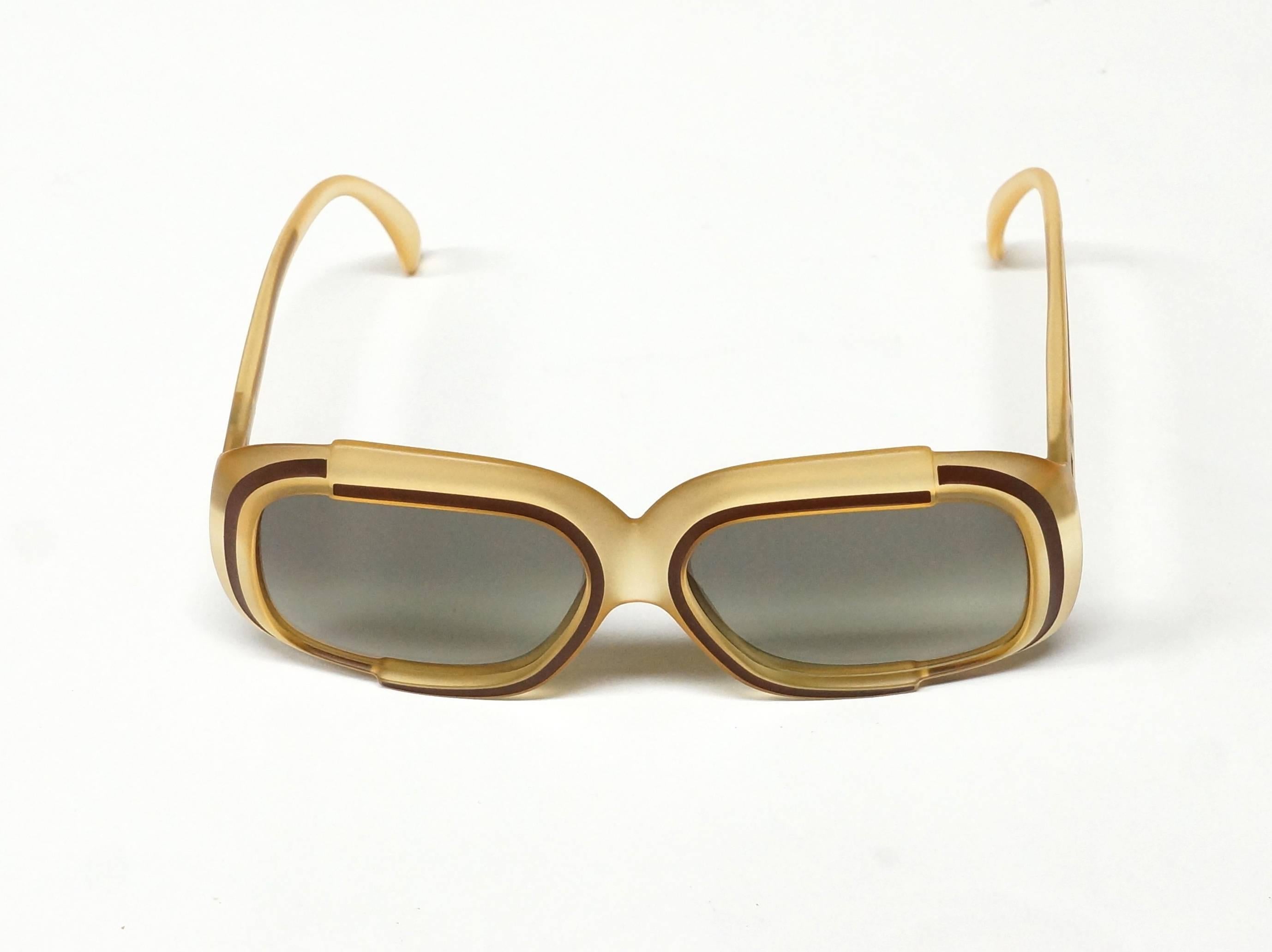 1970s Christian Dior Sunglasses in New Old Stock Condition For Sale 1