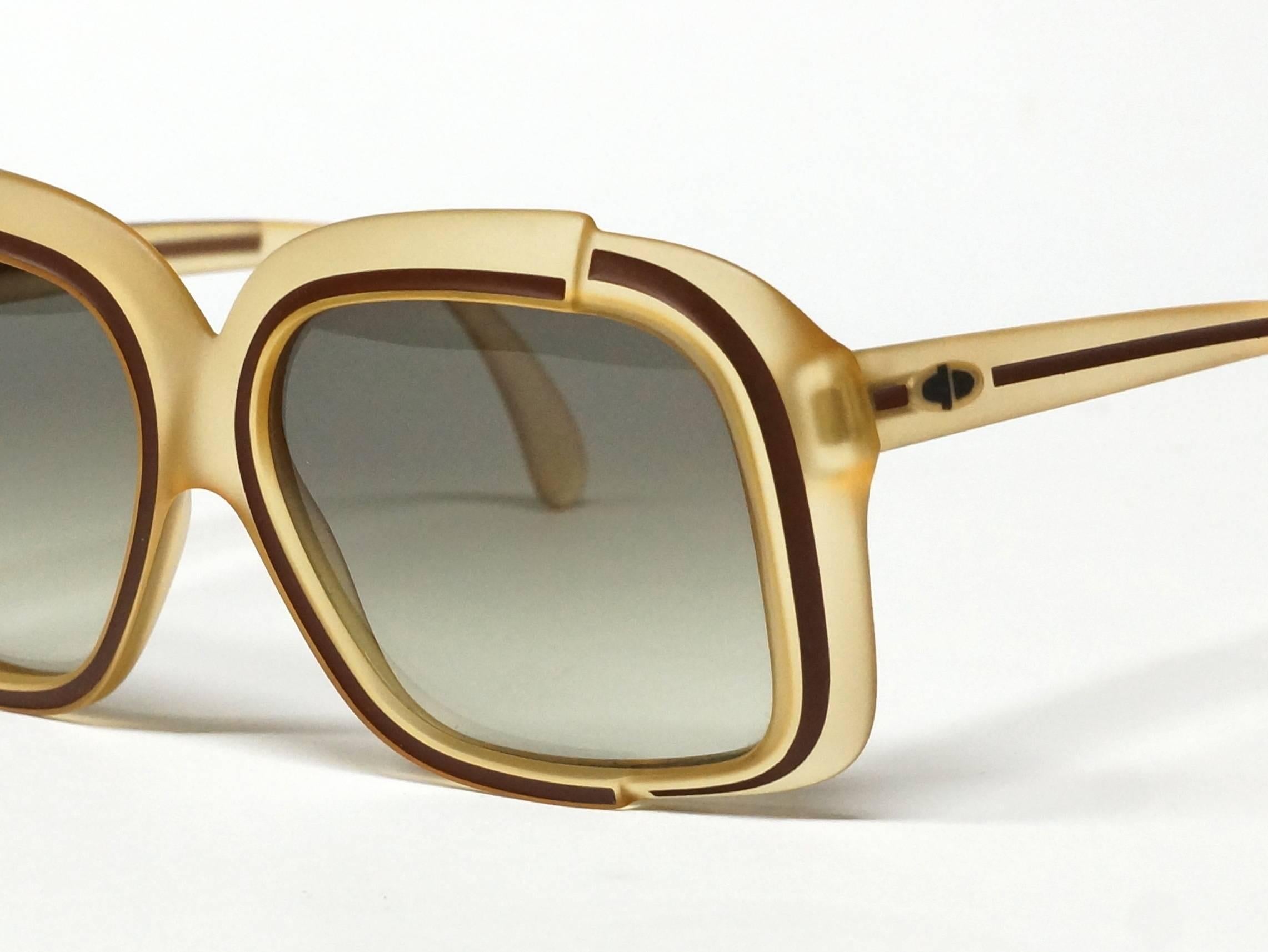 1970s Christian Dior Sunglasses in New Old Stock Condition For Sale 2