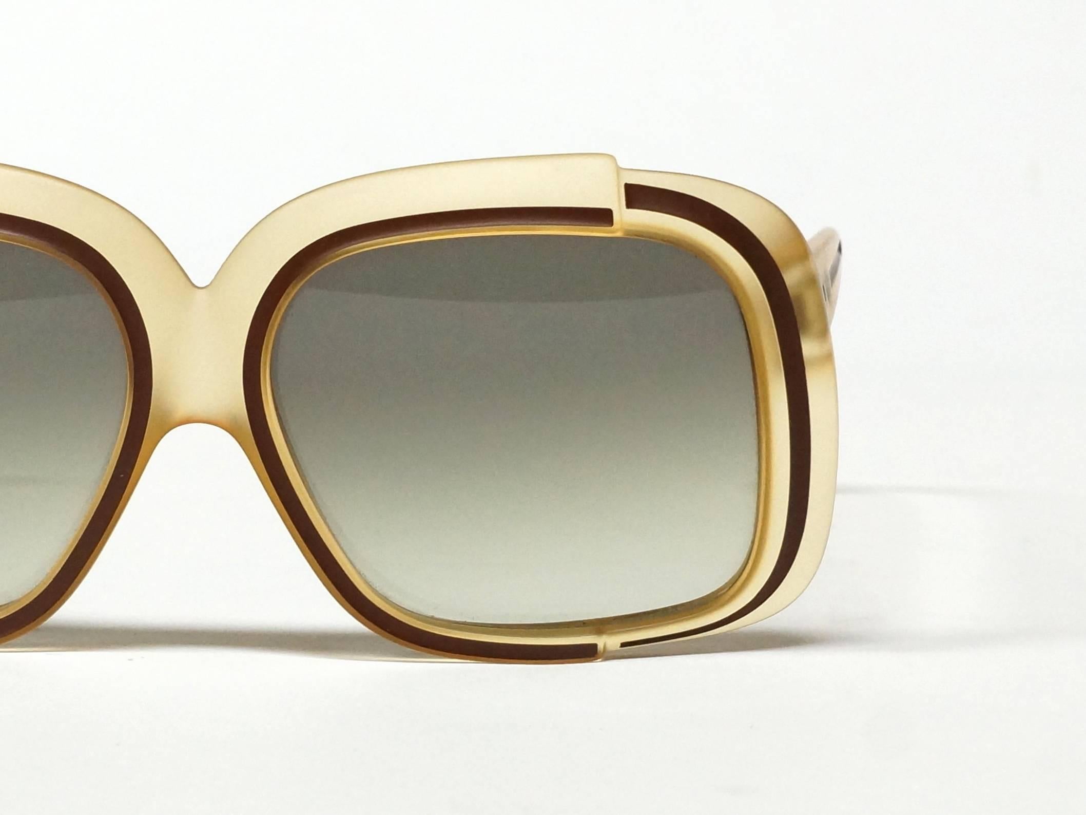1970s Christian Dior Sunglasses in New Old Stock Condition For Sale 3