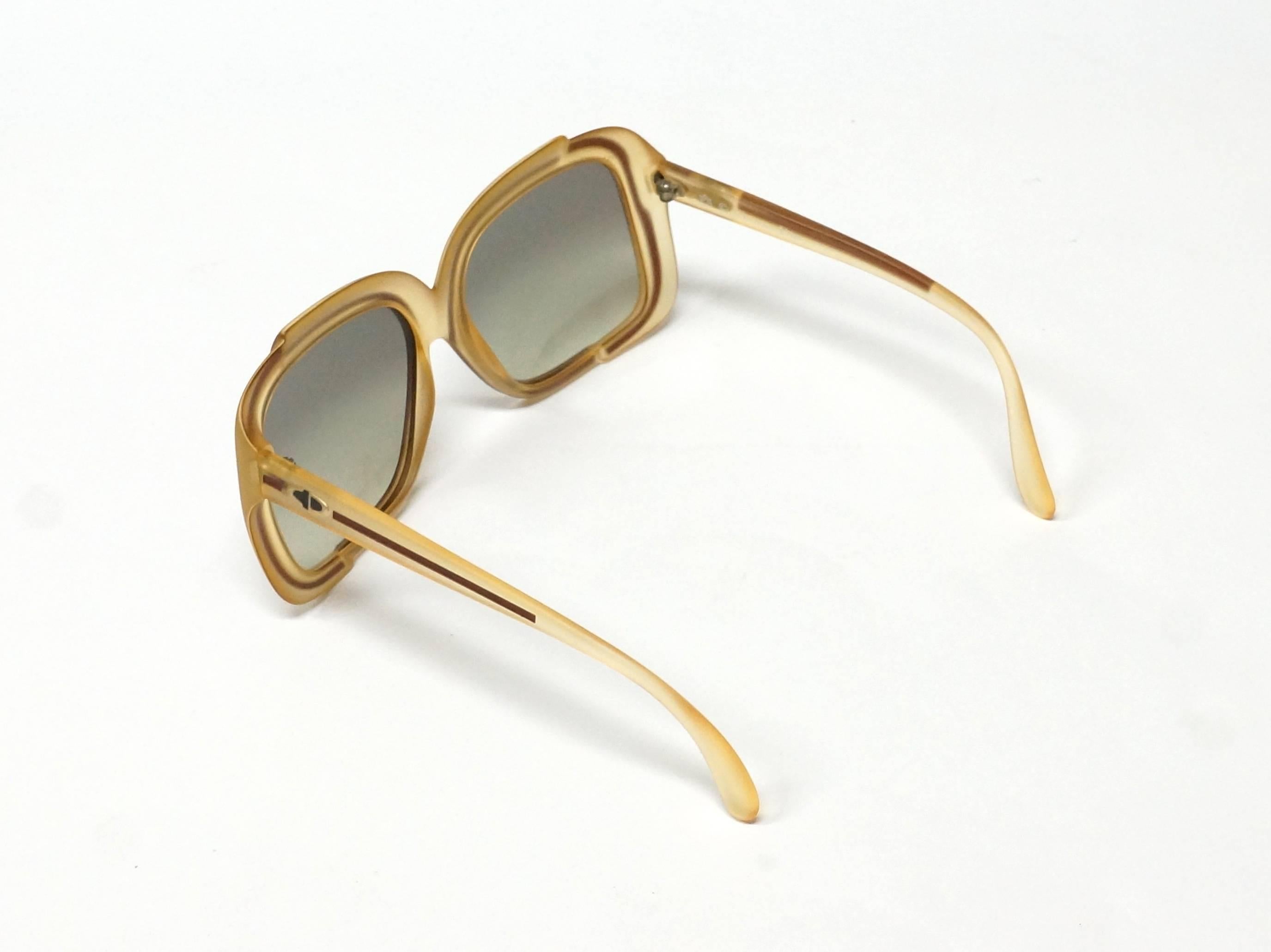 1970s Christian Dior Sunglasses in New Old Stock Condition For Sale 4