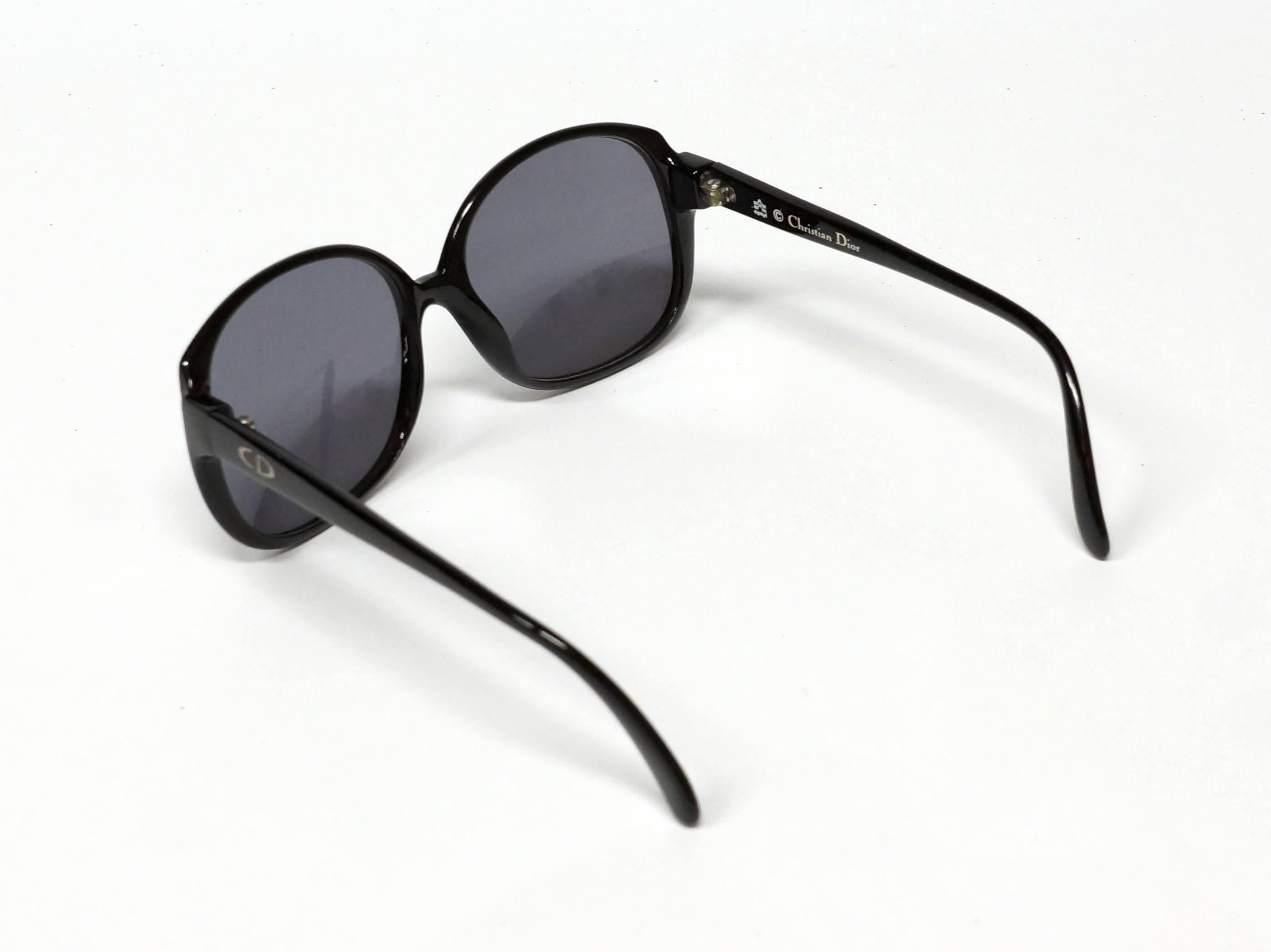 Women's 1980s Christian Dior Sunglasses in Unworn Condition.  For Sale