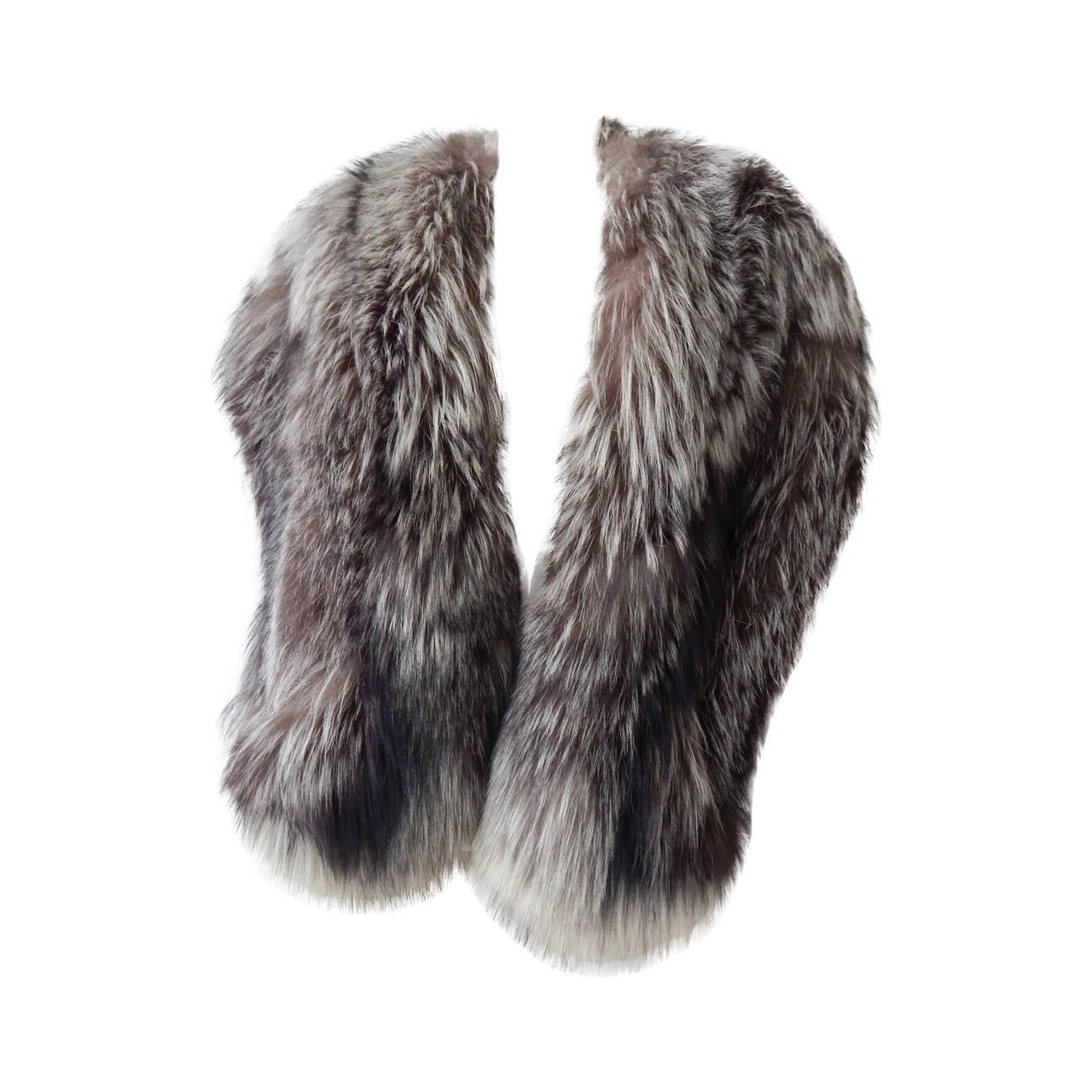 Silver Fox Fur Stole