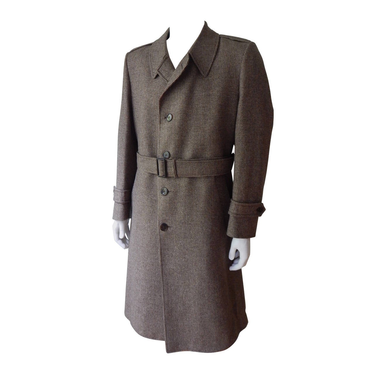 Tweed Overcoat - For Sale on 1stDibs