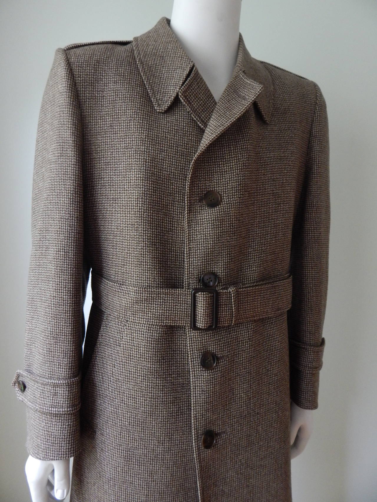 Yves Saint Laurent Mens Coat