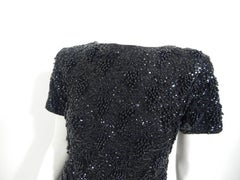 1960s Beaded Sequins Sweater