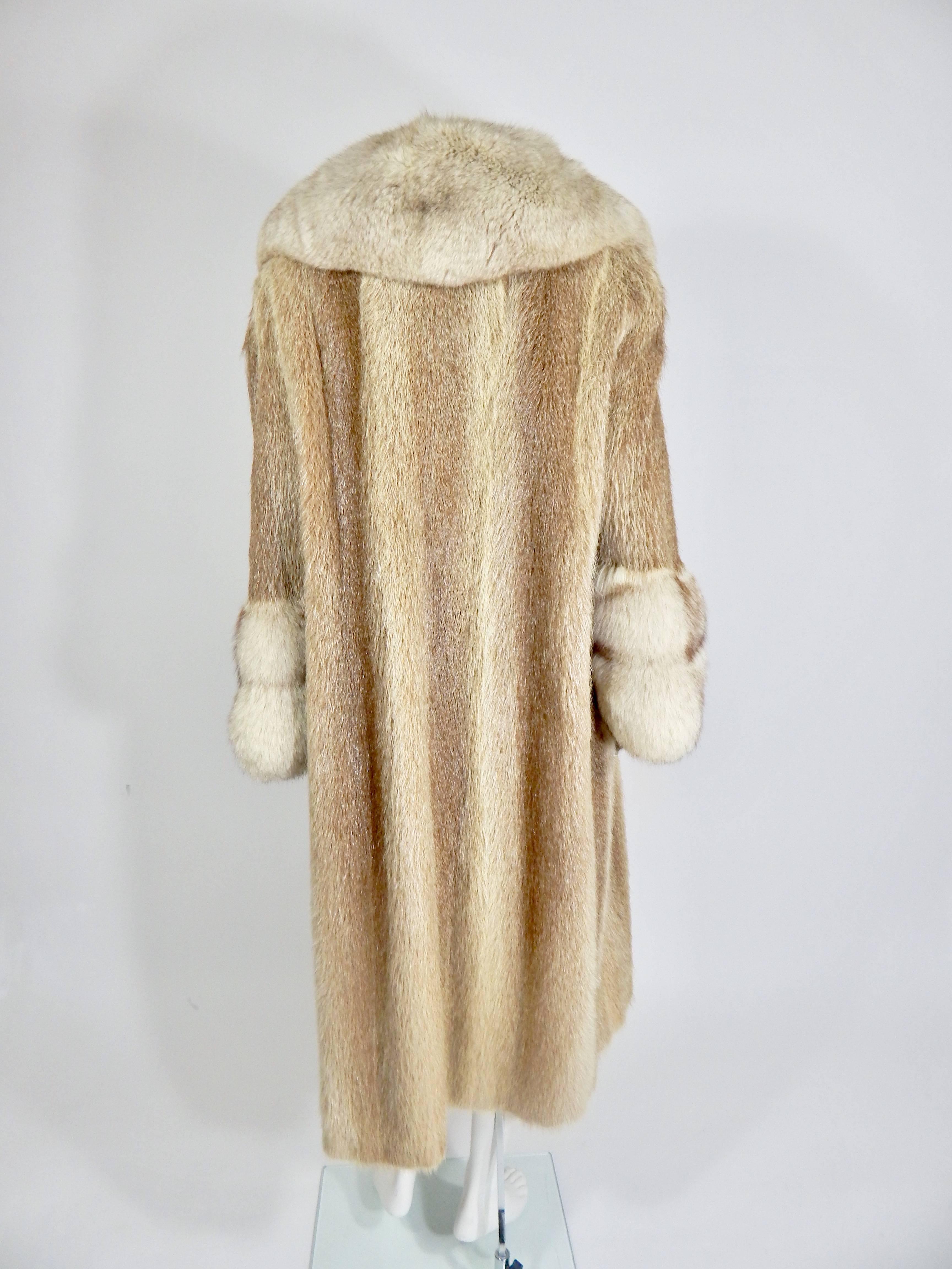 Women's Vintage Fox Fur Coat 