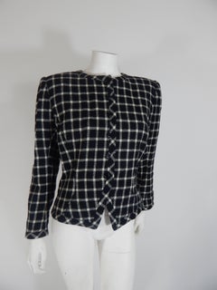 Ungaro Black and White Blazer Jacket