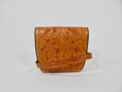1970s Mexican Tooled Leather Handbag