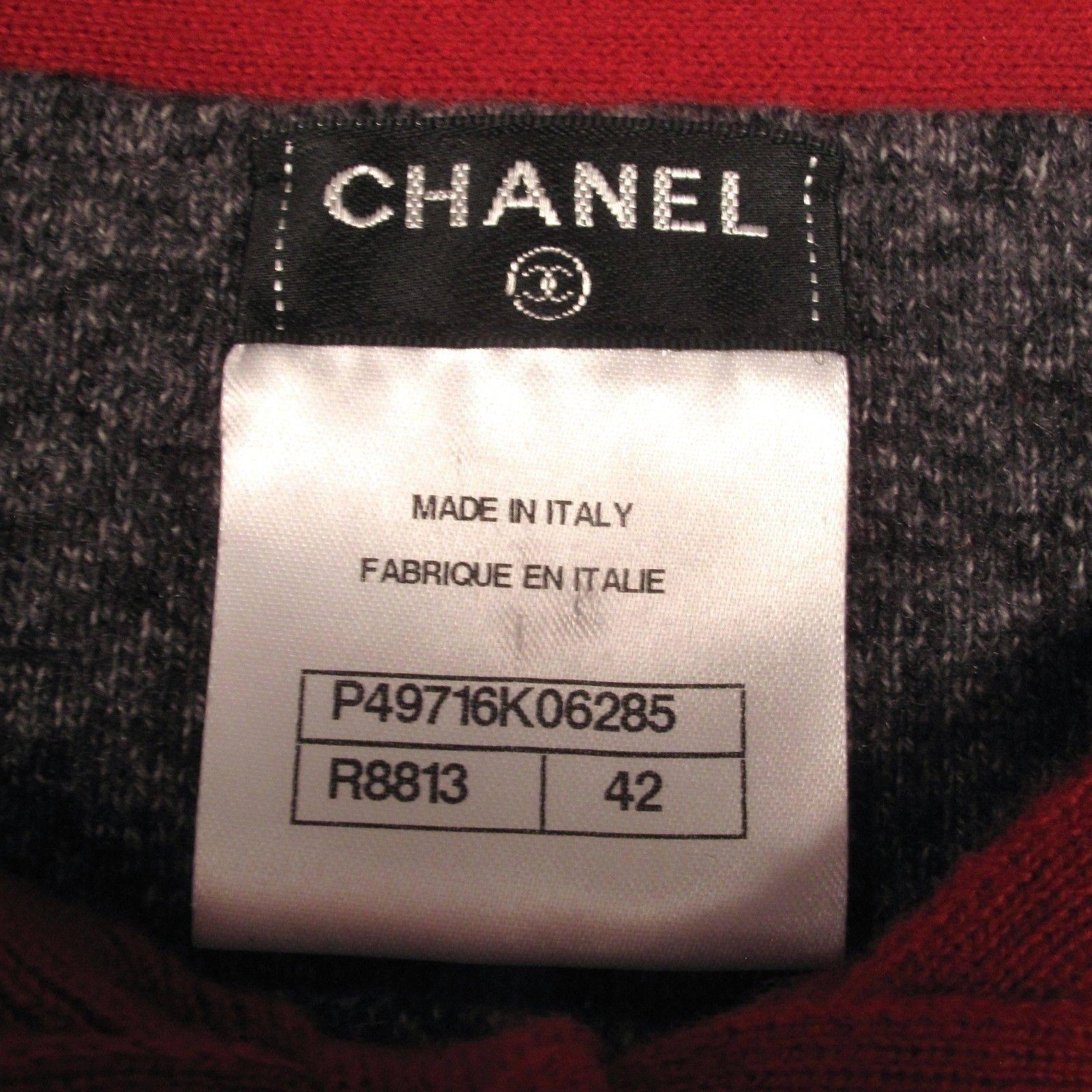 Chanel - Striped Cashmere Sweater 1