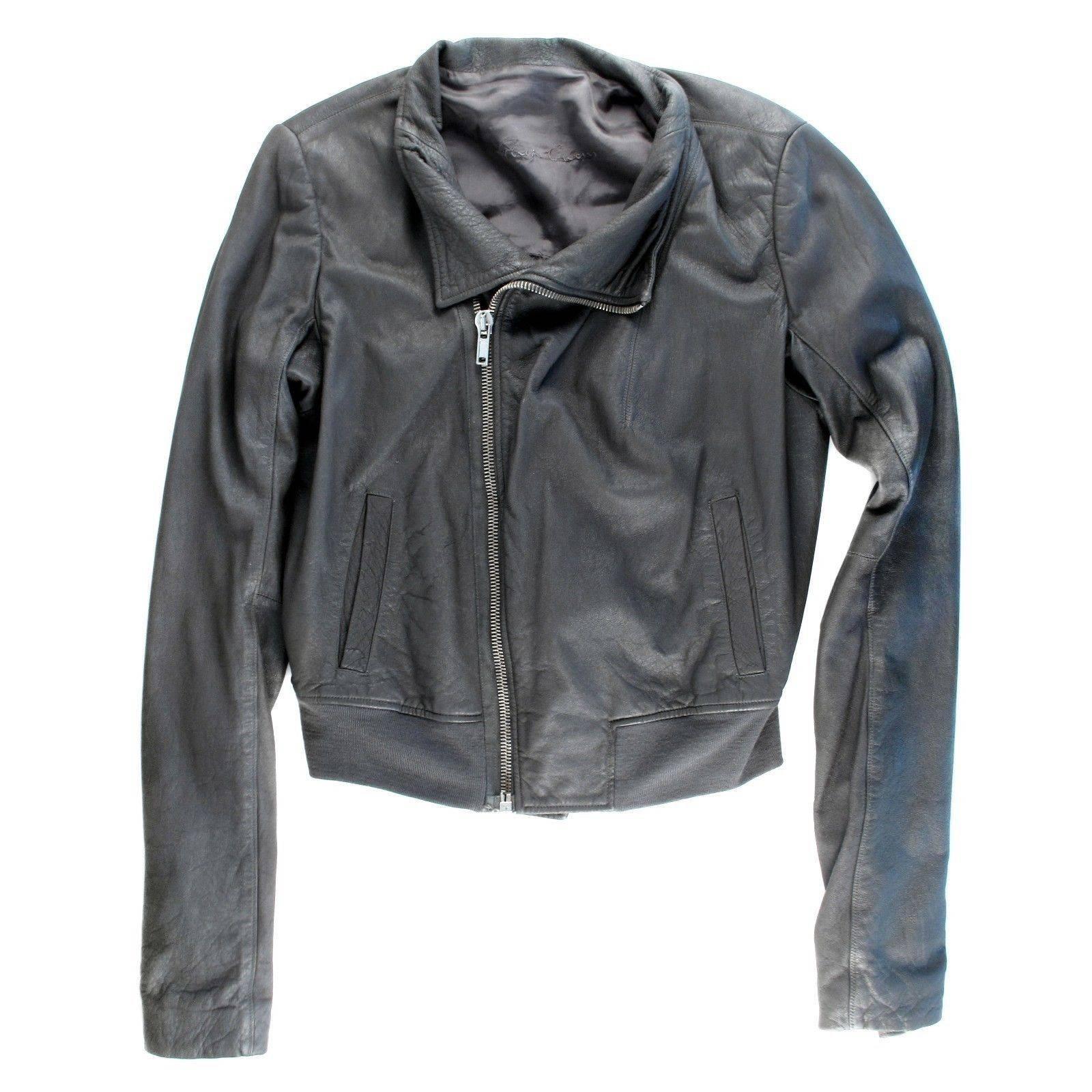 Rick Owens - Leather Jacket For Sale