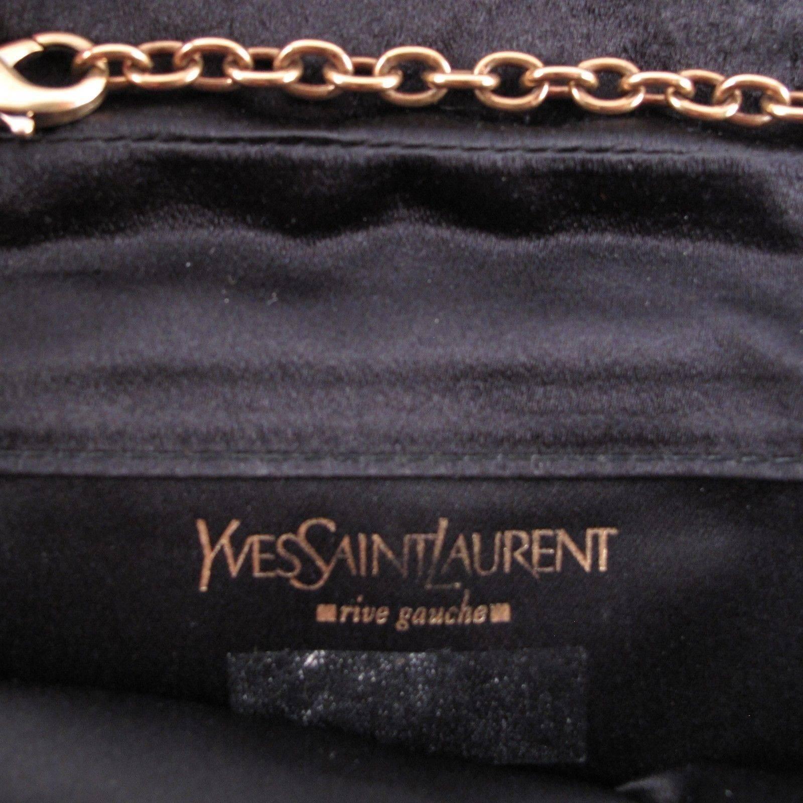 Yves Saint Laurent - Rare Crystal Wooden Crossbody Bag 2