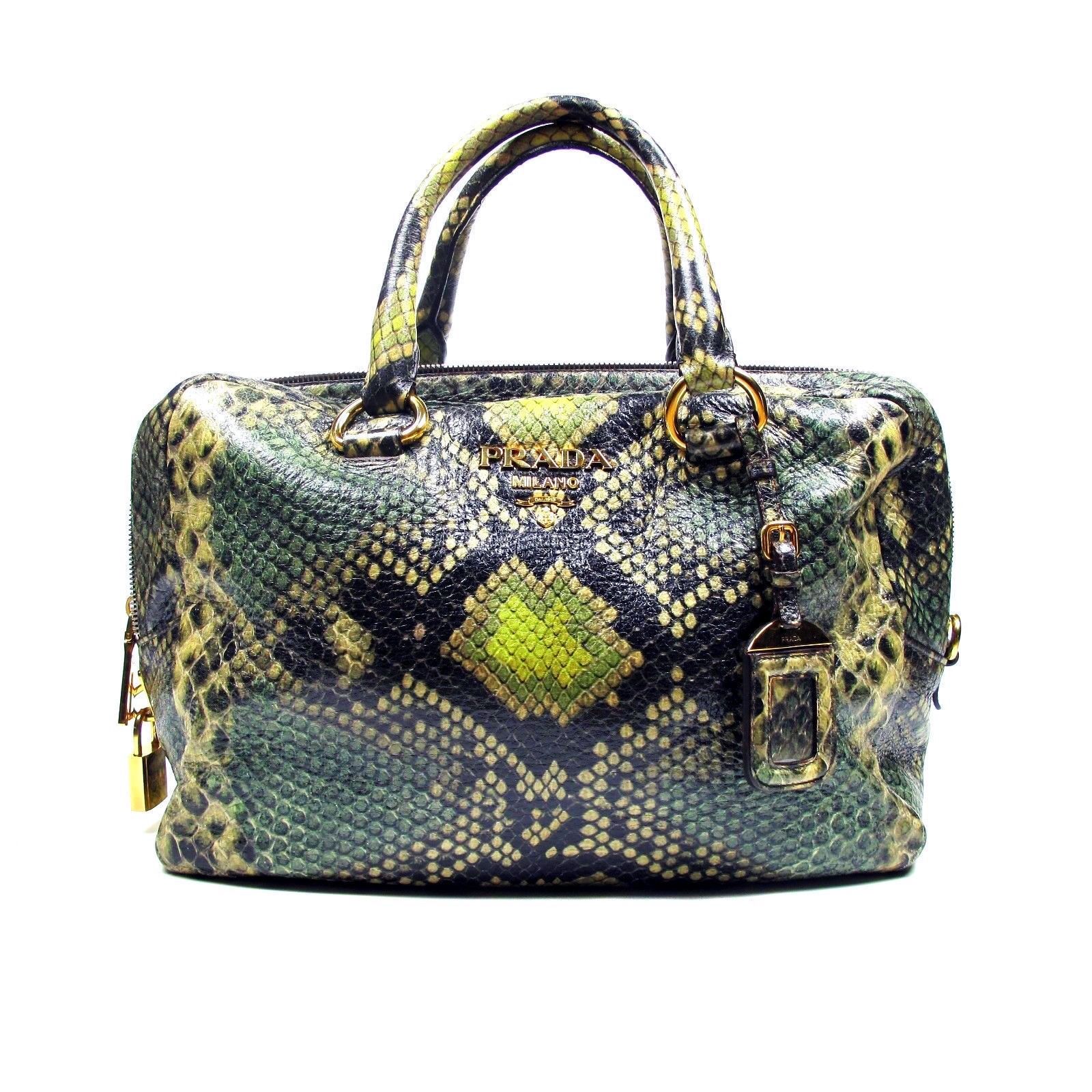 Prada сумка питон