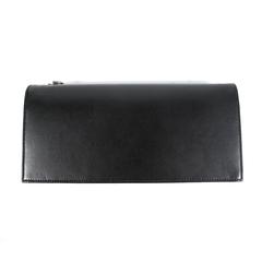 Christian Dior 2015 $6K Crossbody Crystal Bag Black Leather Chain Handbag Lady