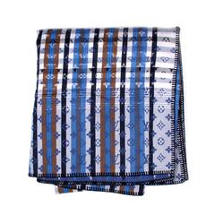 Louis Vuitton XXL Blanket - Monogram Blue 
White Brown Wool Logo