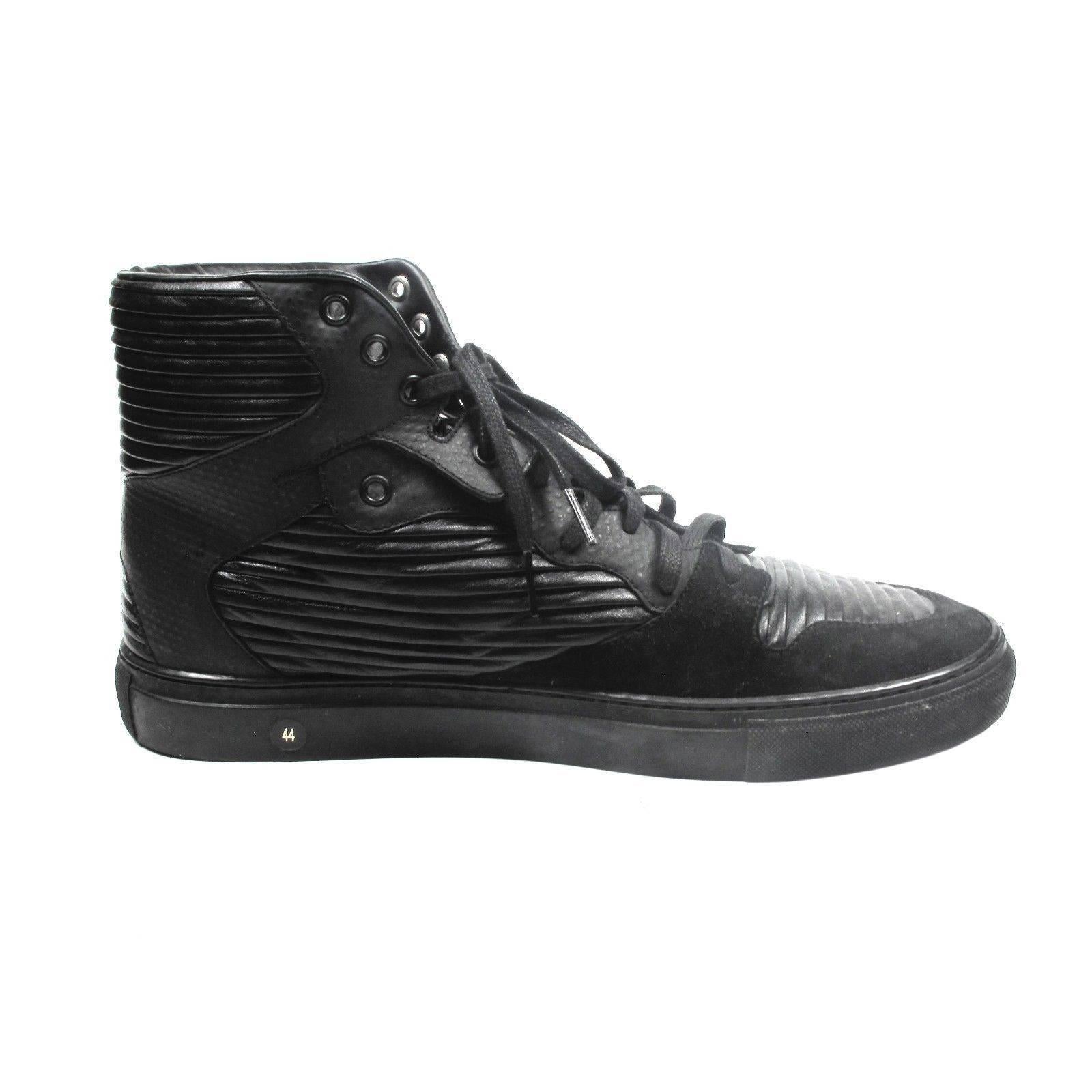 balenciaga pleated sneakers