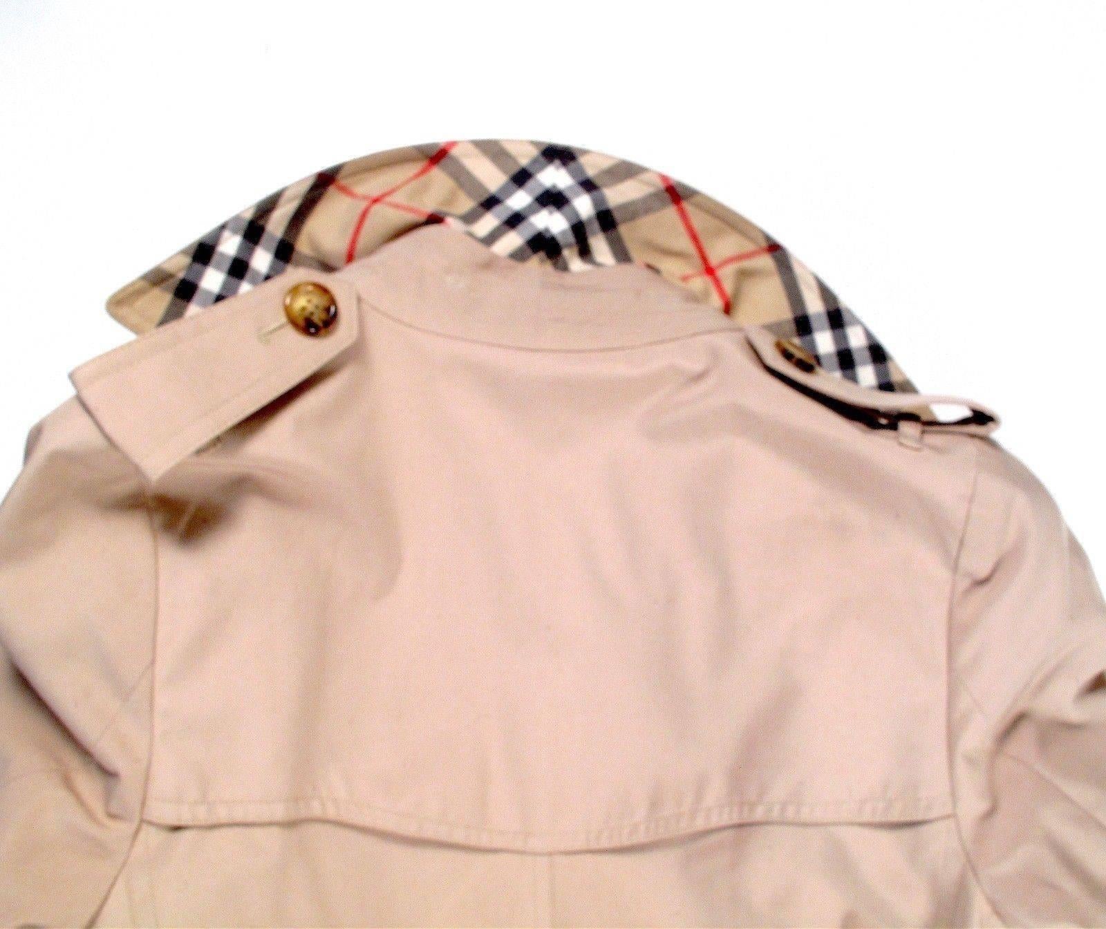 Burberry Trench Coat - 2 / 4 - 34 - 36 - Tan Belted Jacket Cotton London In Excellent Condition In Prahran, Victoria