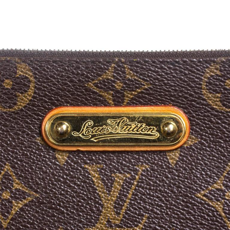 Louis Vuitton Monogram Eva Pochette w/ Strap - Brown Shoulder Bags, Handbags  - LOU802219