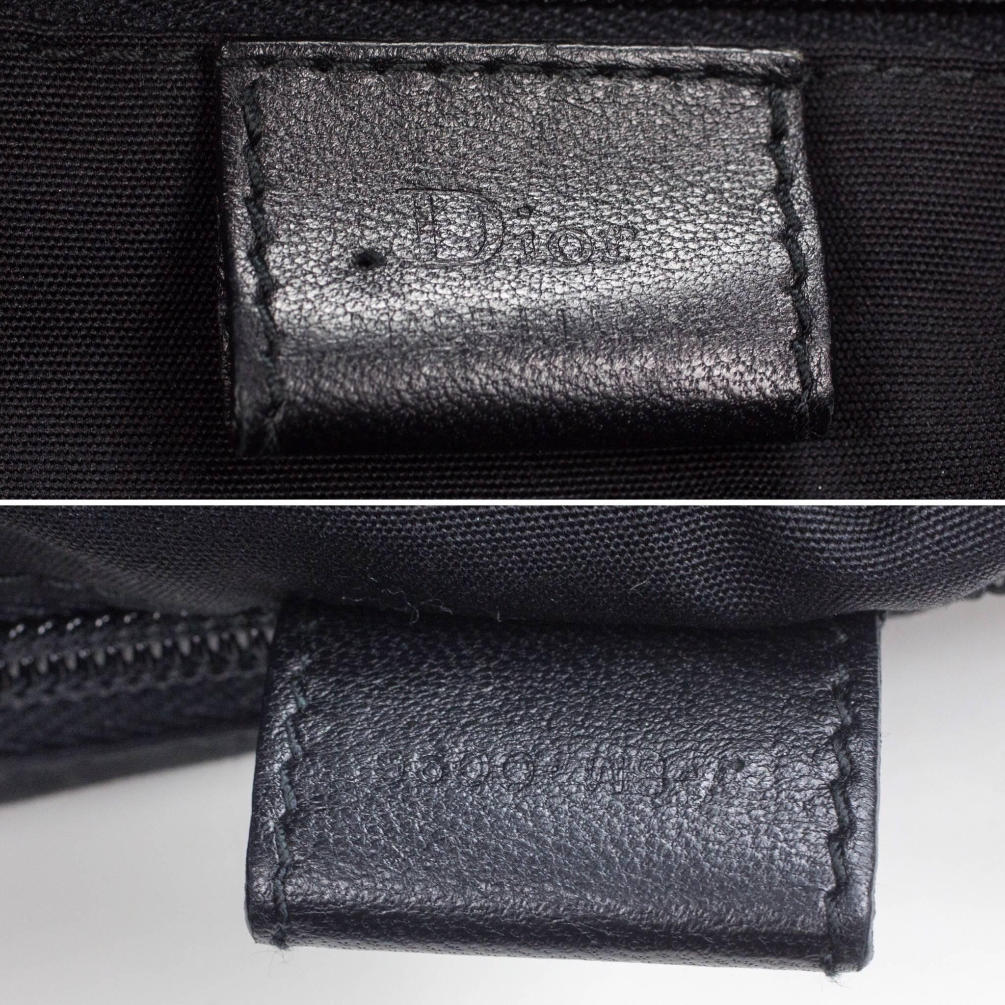 Dior Homme Duffle Leather Bag - Black Tassel Weekend Travel Gym Delville Hedi 3