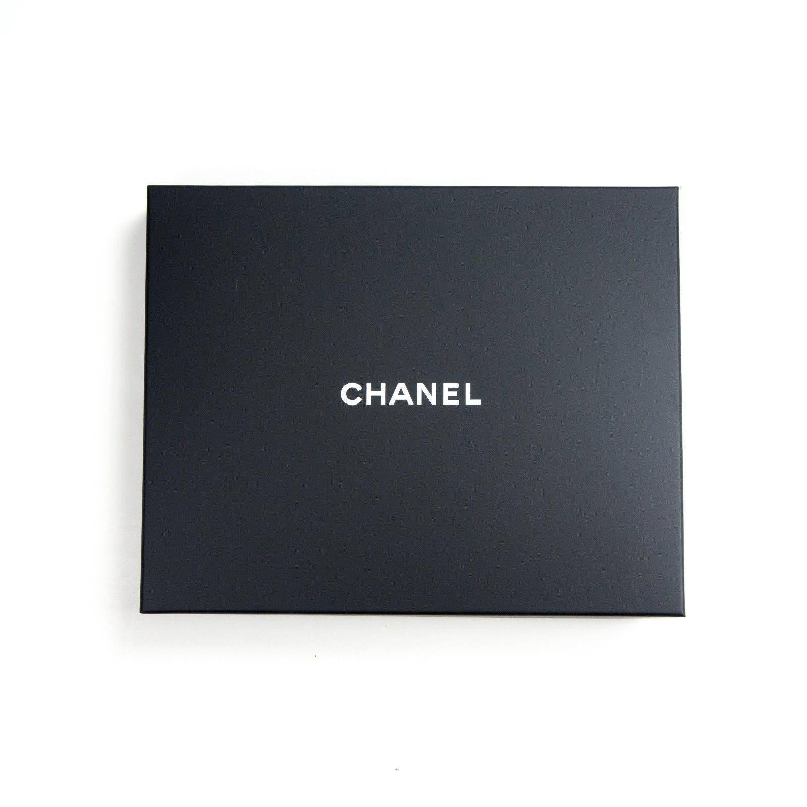 Chanel Pearl Ombre Necklace 2015 New - Gradient Black White Bead Multistrand CC 1