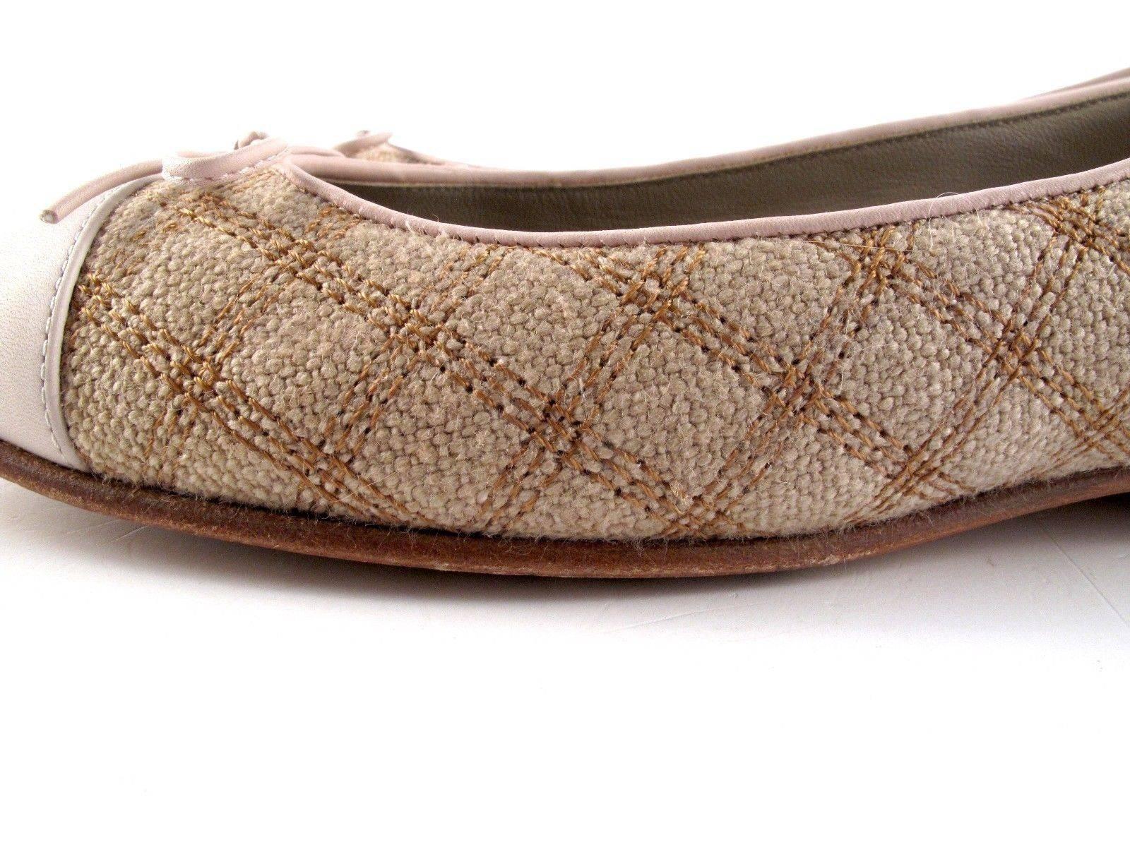 Chanel - Tweed Ballet Flats 1