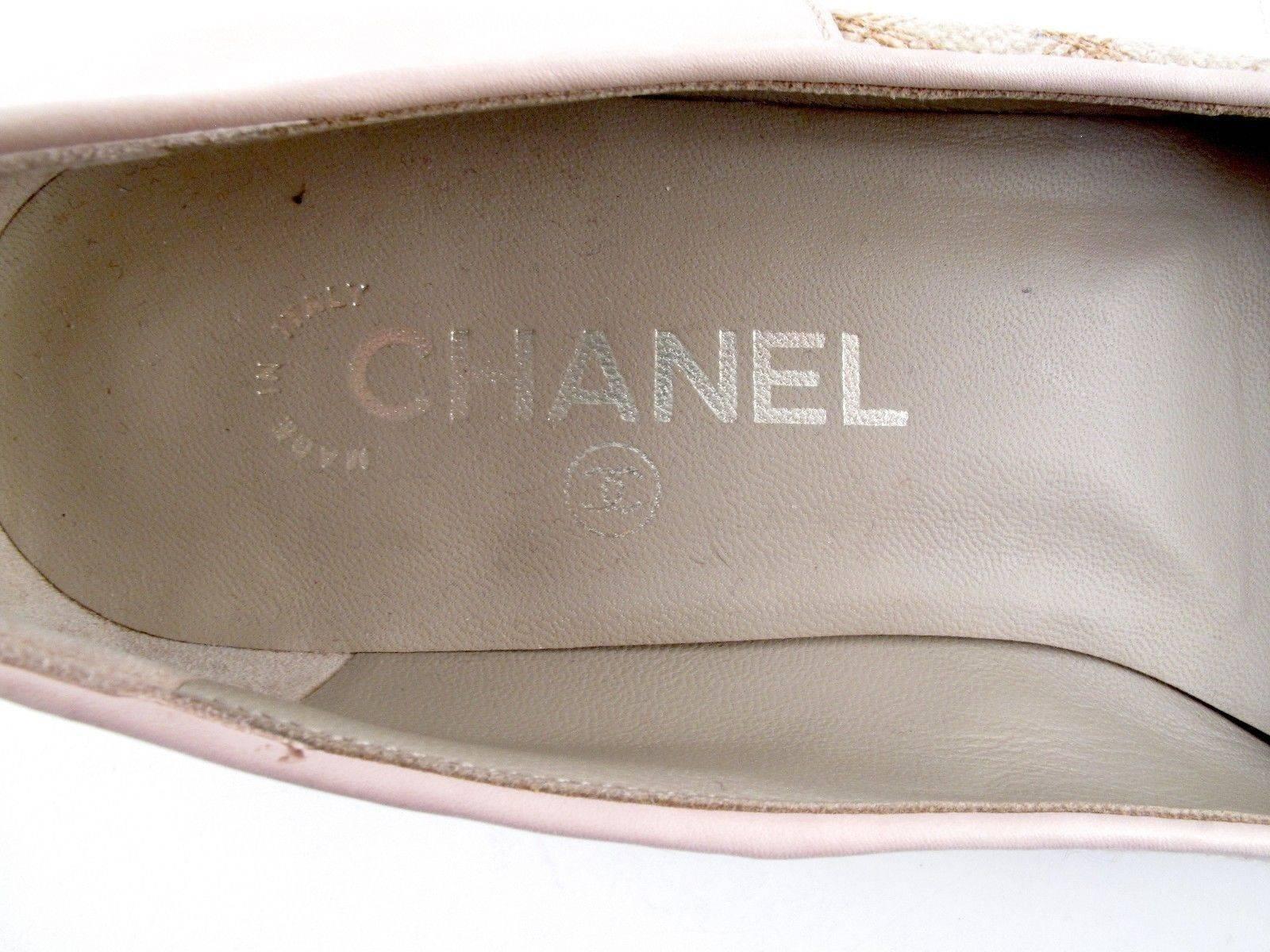Chanel - Tweed Ballet Flats 3